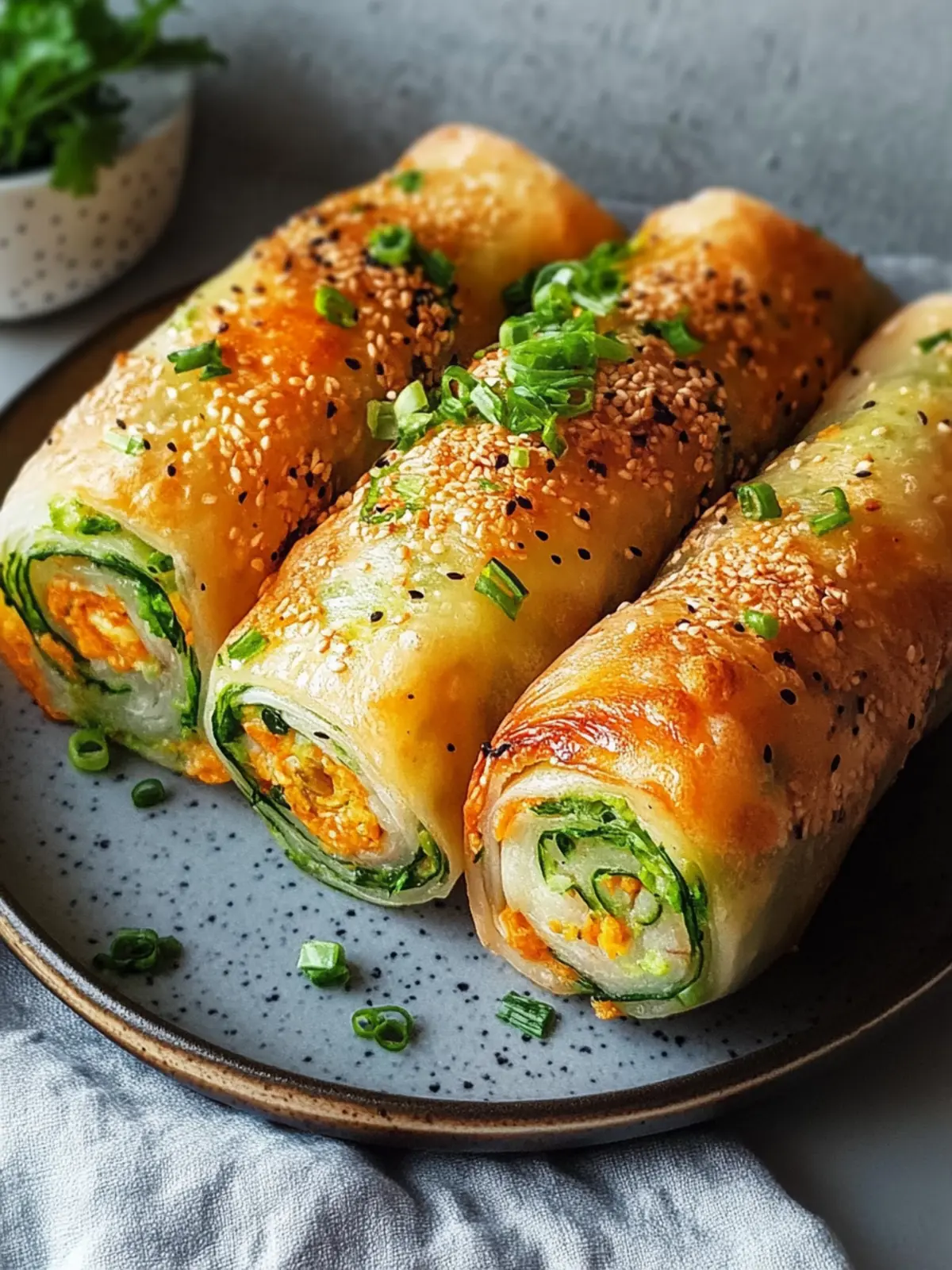 Vegan potato roll - healthy enjoyment for everyone