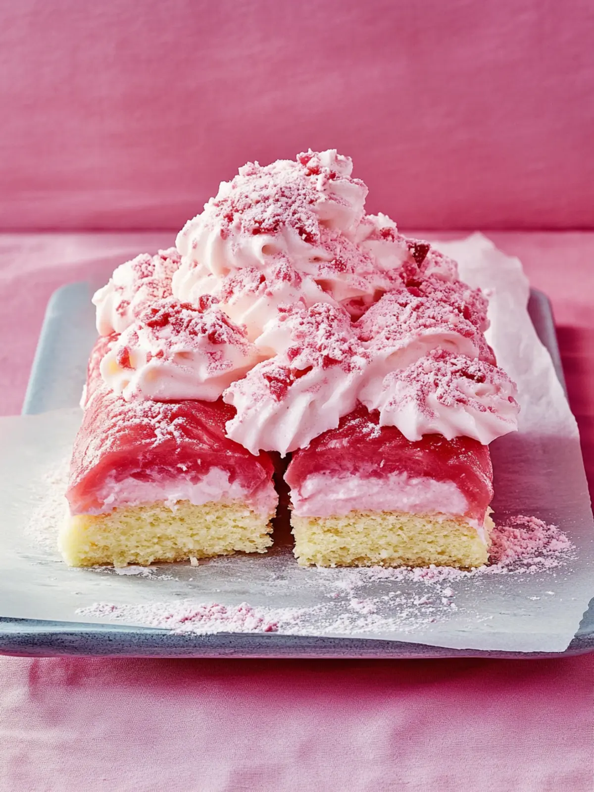 Die Spaghetti-Eis-Schnitten sind mehr als nur ein Kuchen