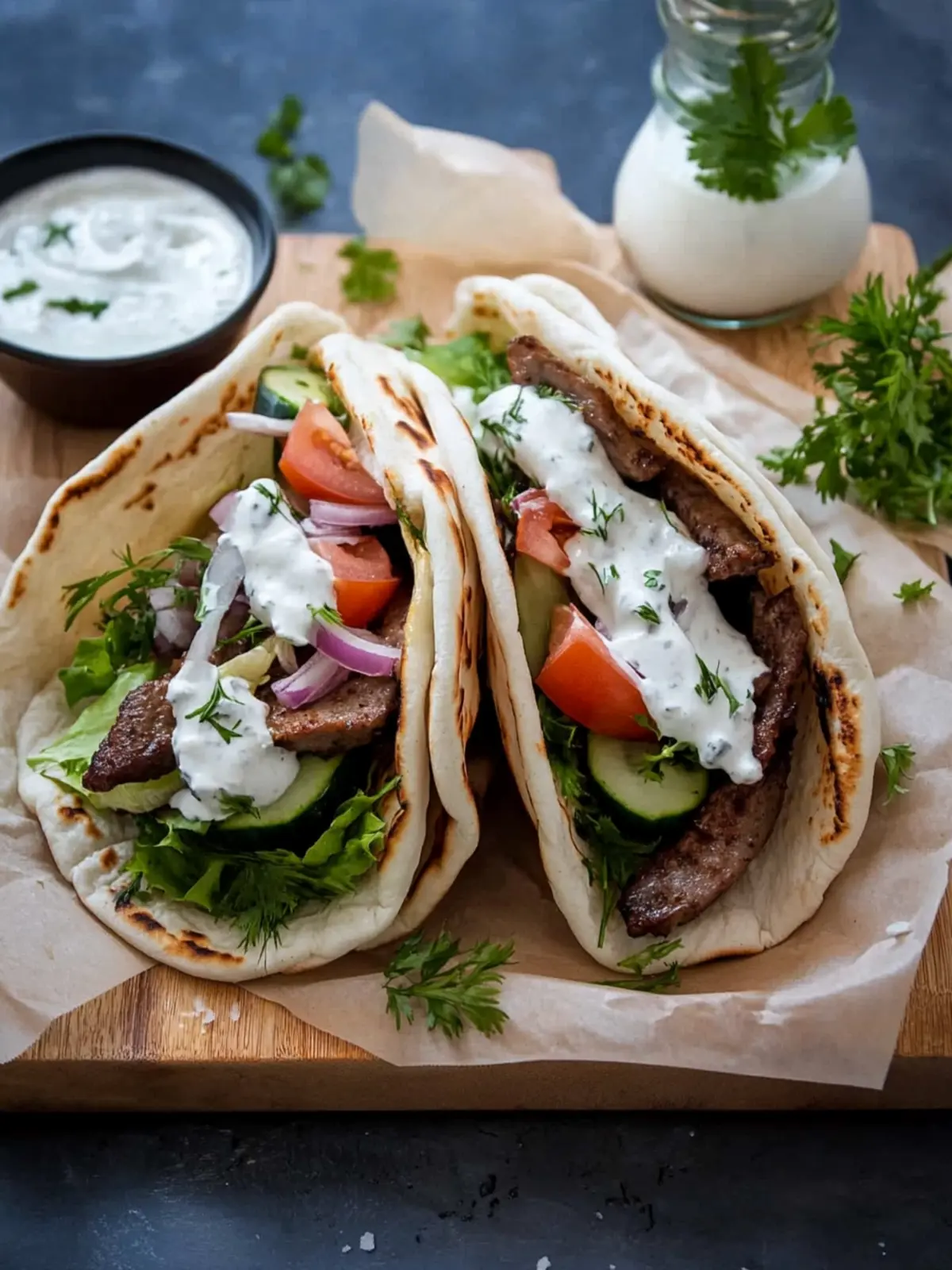 Gesunde Gyros Rezept