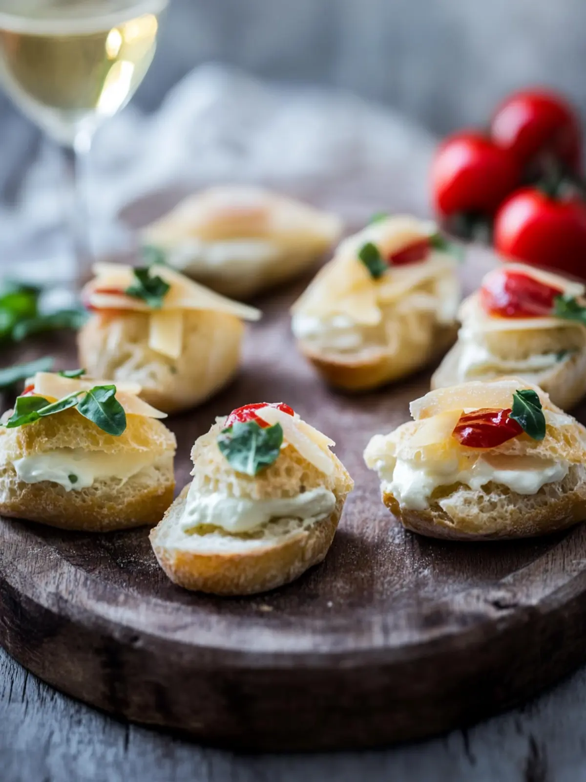 Herzhafte Windbeutel mit Grana Padano Creme