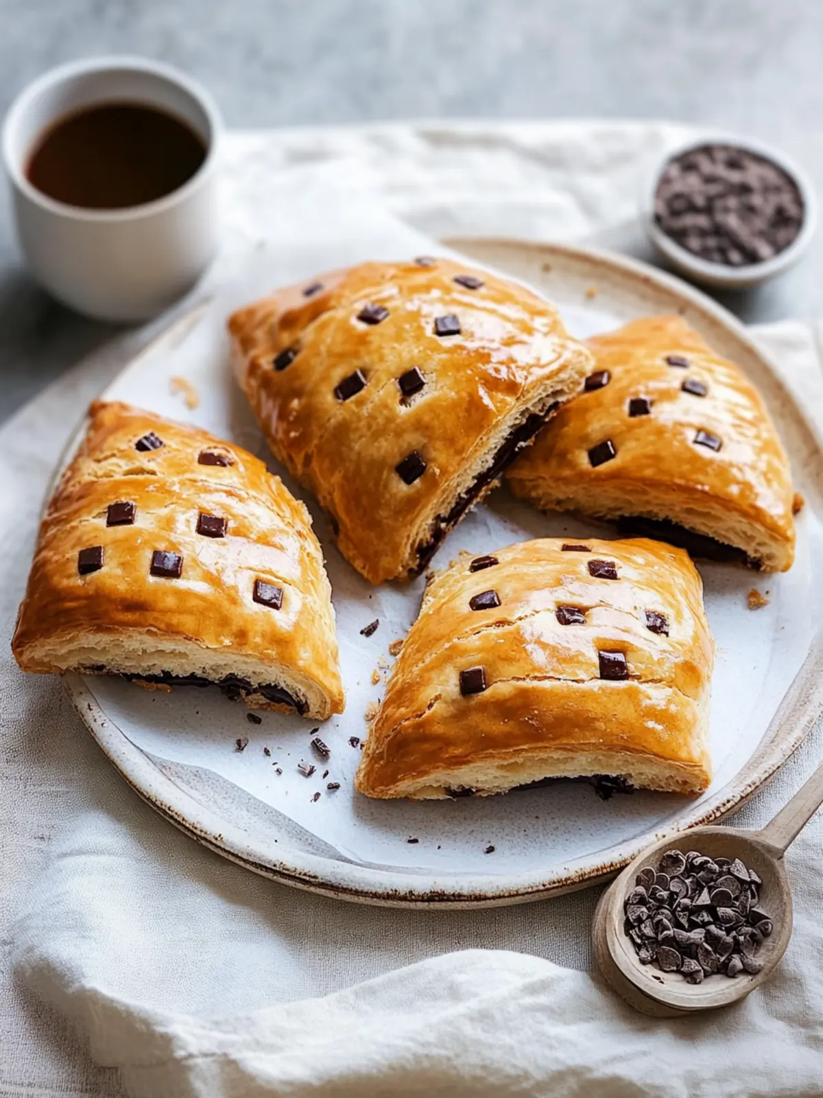 Luftige Schokobrötchen