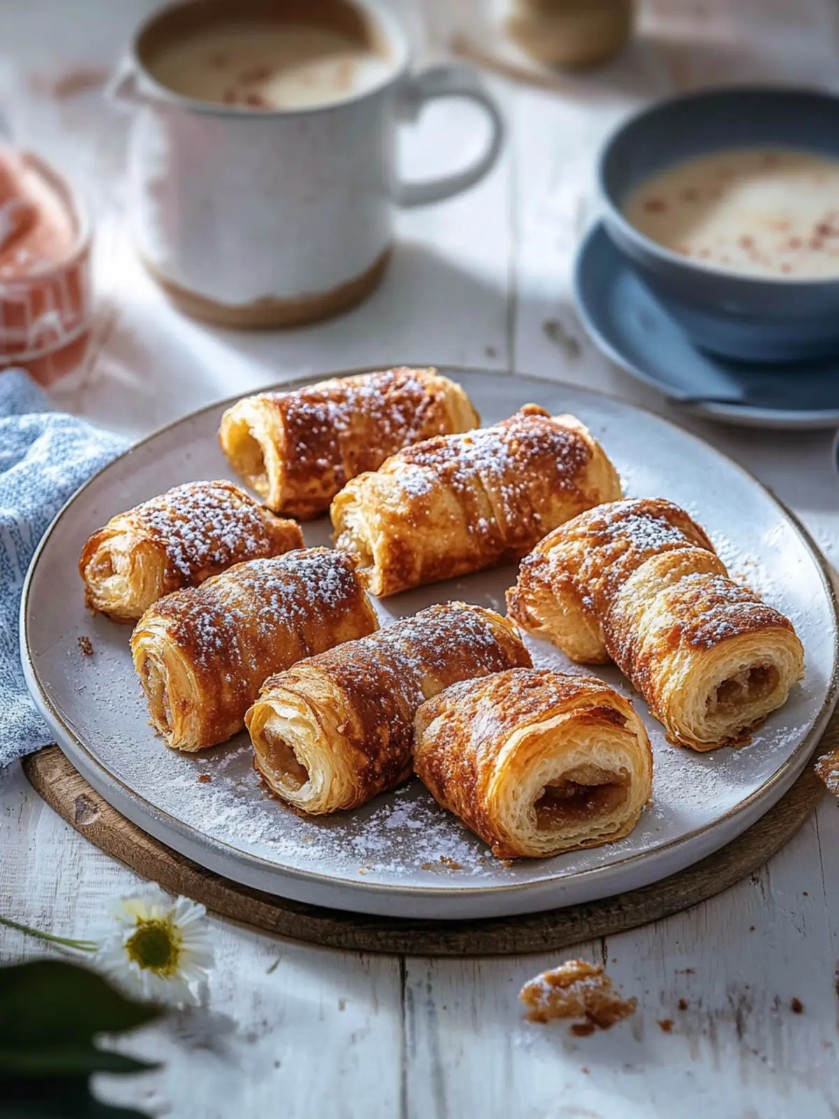 Französische Toastrollen