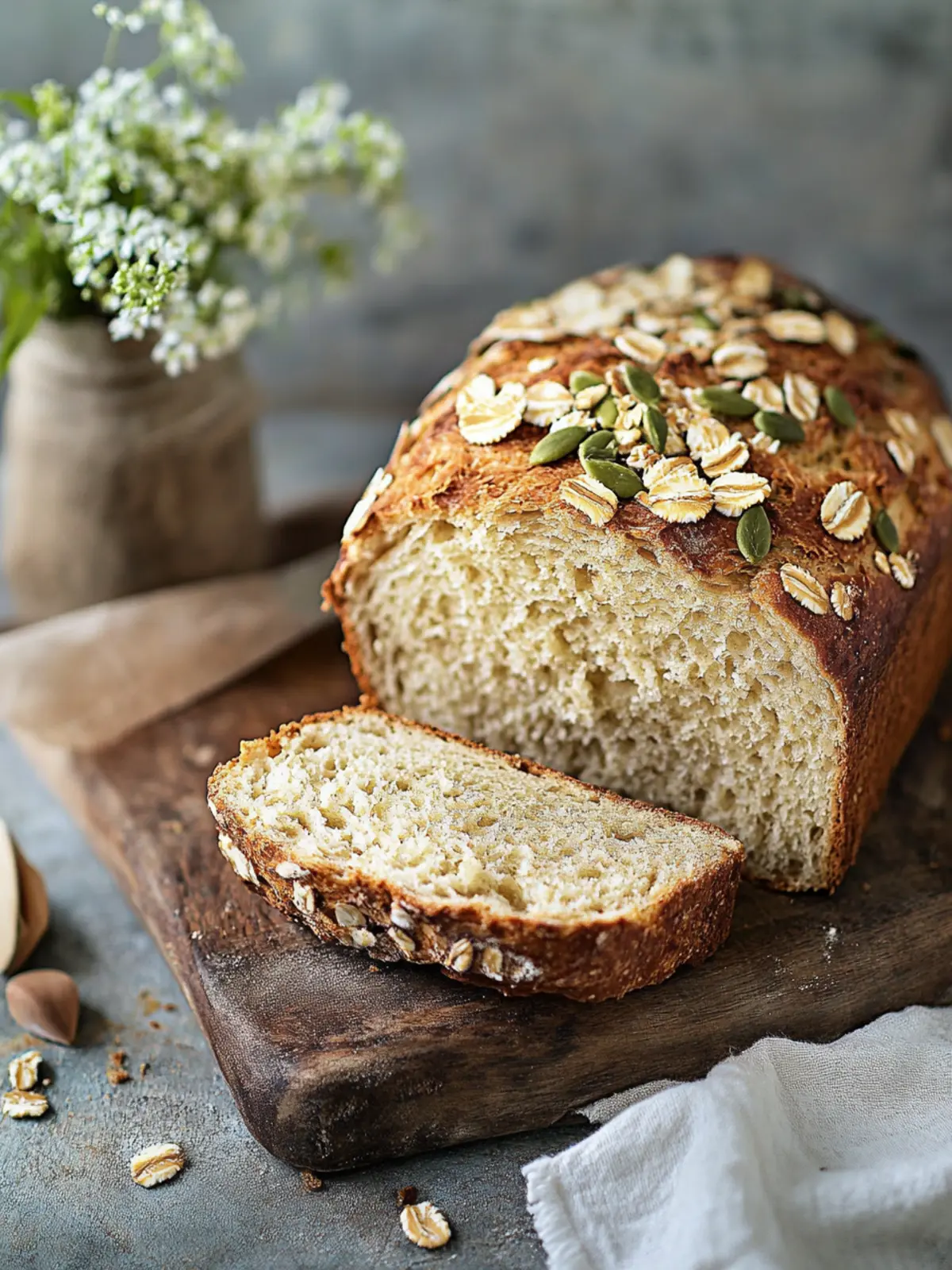 Glutenfreies Brot: einfaches Rezept