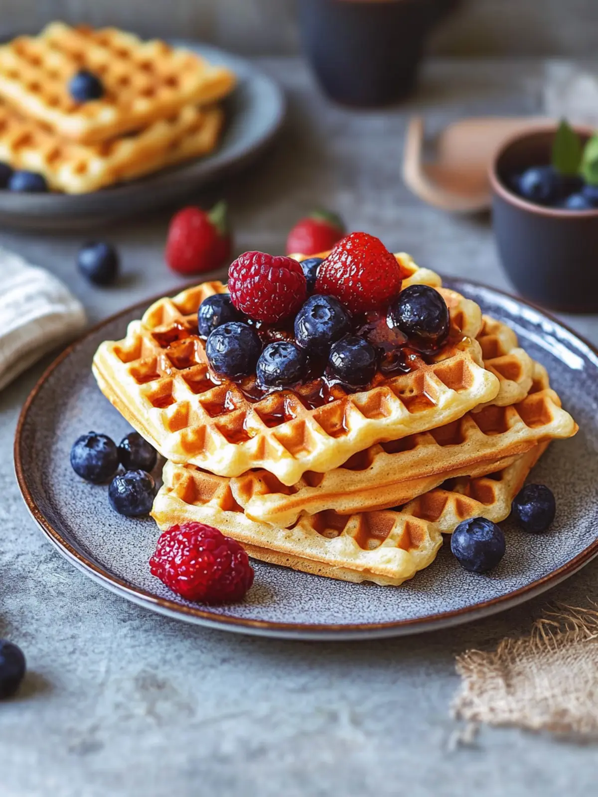 Vegane Waffeln