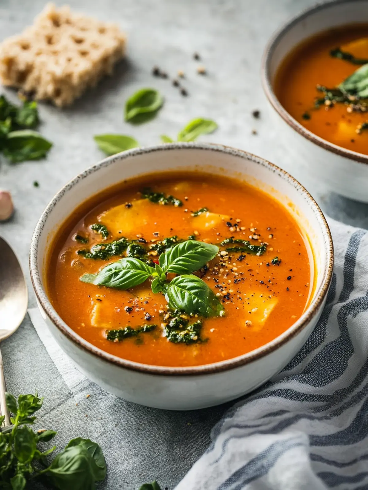 Vegane Lasagnesuppe: schnell zubereitet und perfekt im Veganuary