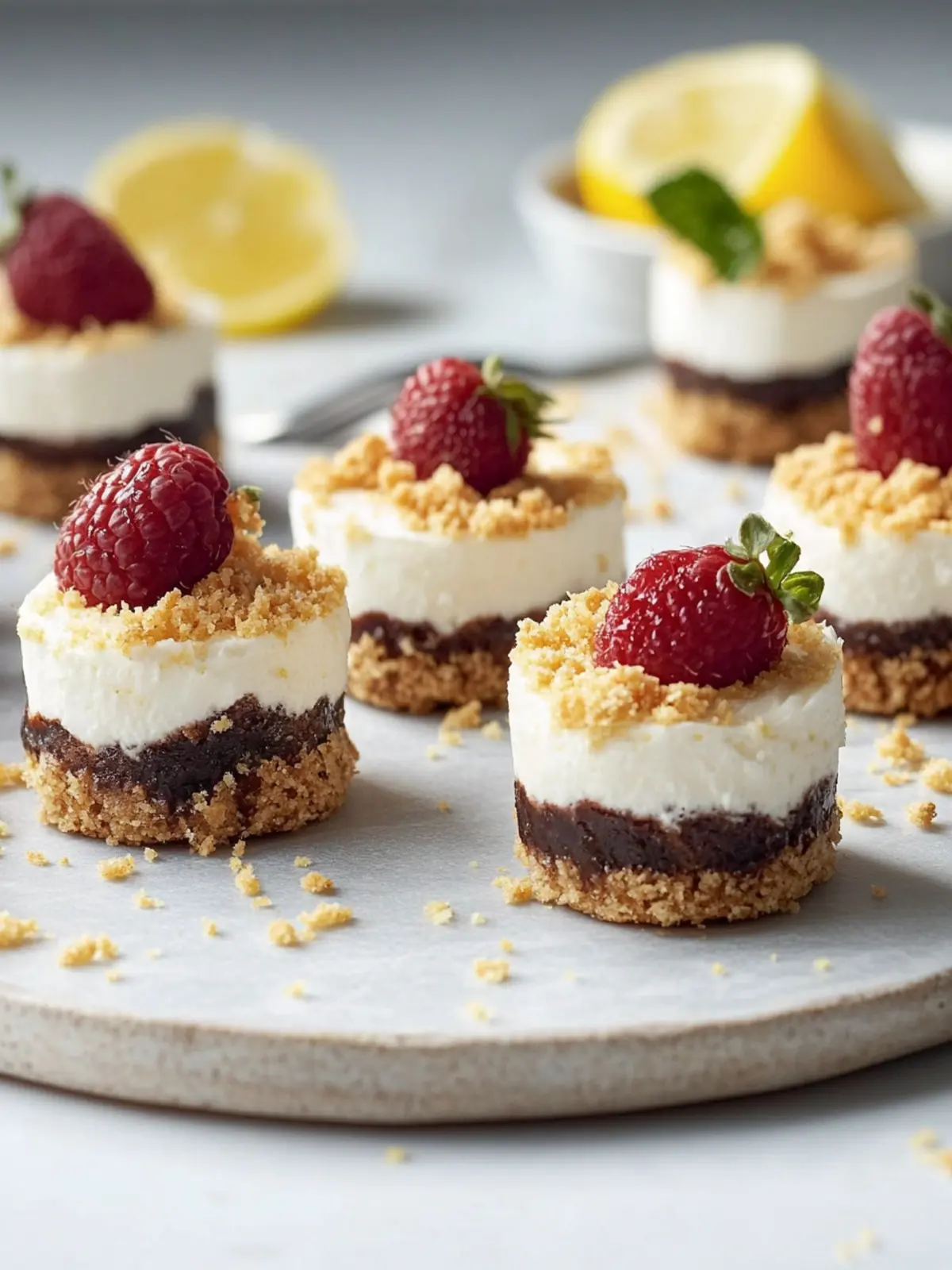 Dangerously quickly devoured: These little no-bake cakes make happy