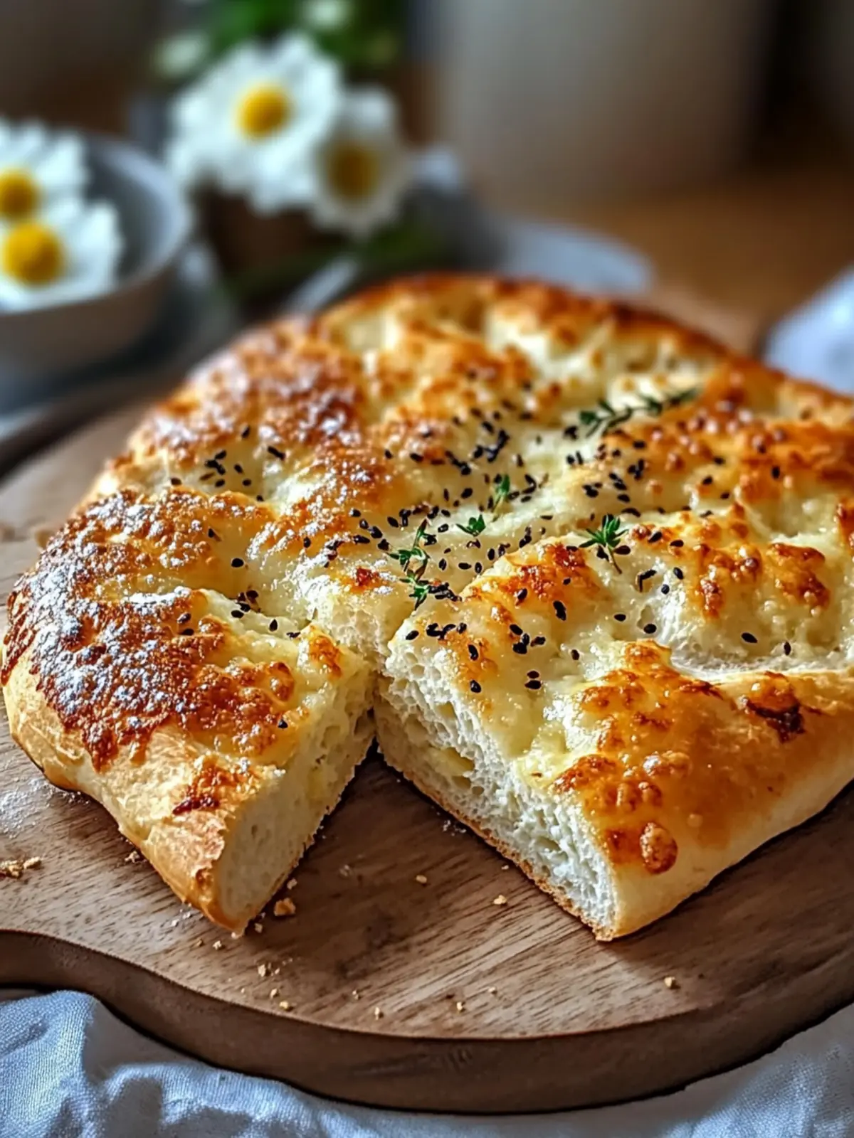 Keto Hüttenkäse Fladenbrot: Einfach und lecker