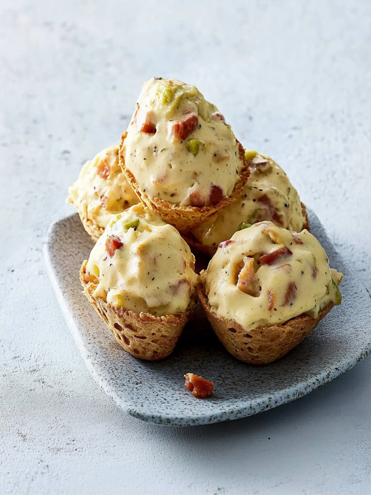 Überbackene Ofenkartoffel