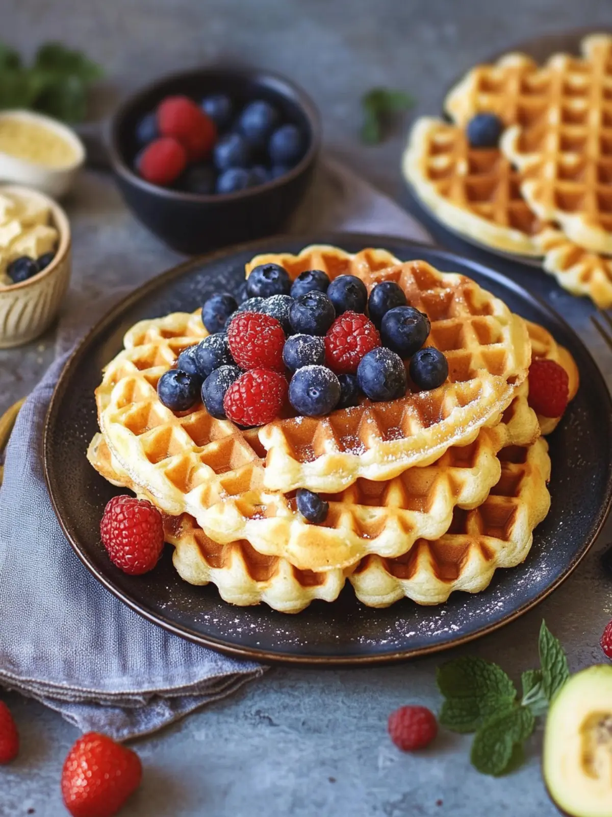 Vegane Waffeln
