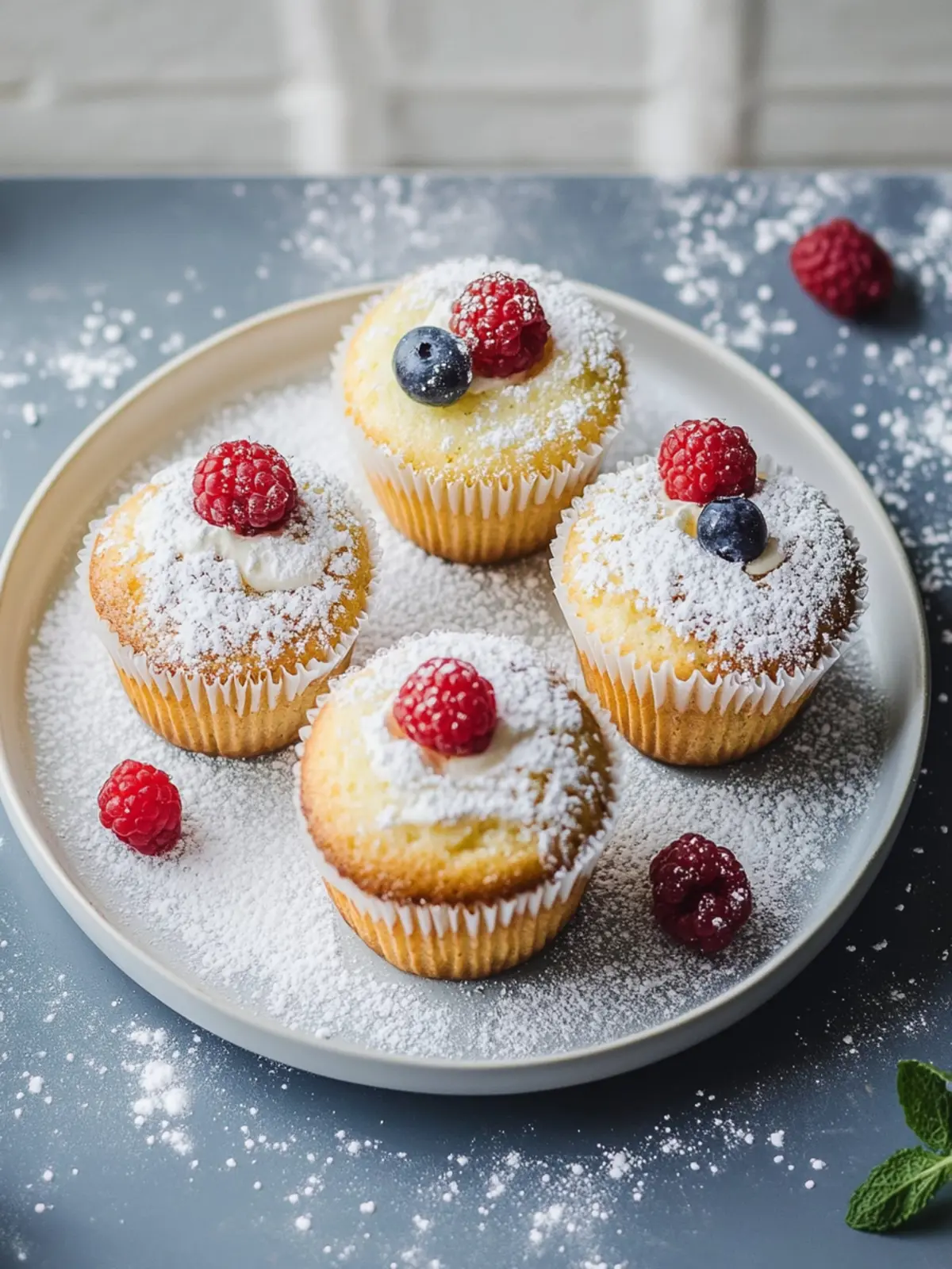 Cheesecake-Muffins aus der Heißluftfritteuse