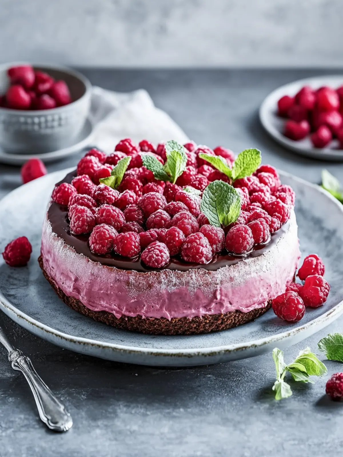 This raspberry chocolate cake is guaranteed to succeed