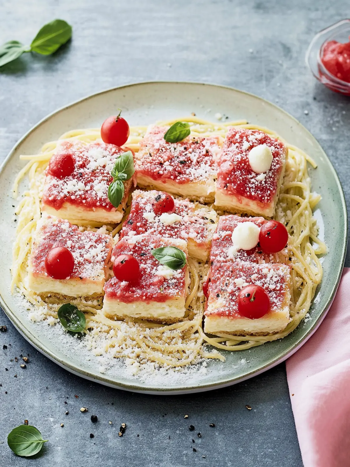 Die Spaghetti-Eis-Schnitten sind mehr als nur ein Kuchen