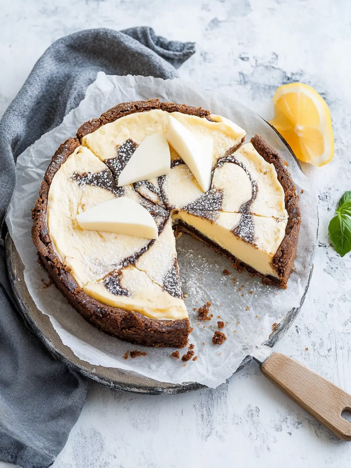 Käsekuchen-Braunies