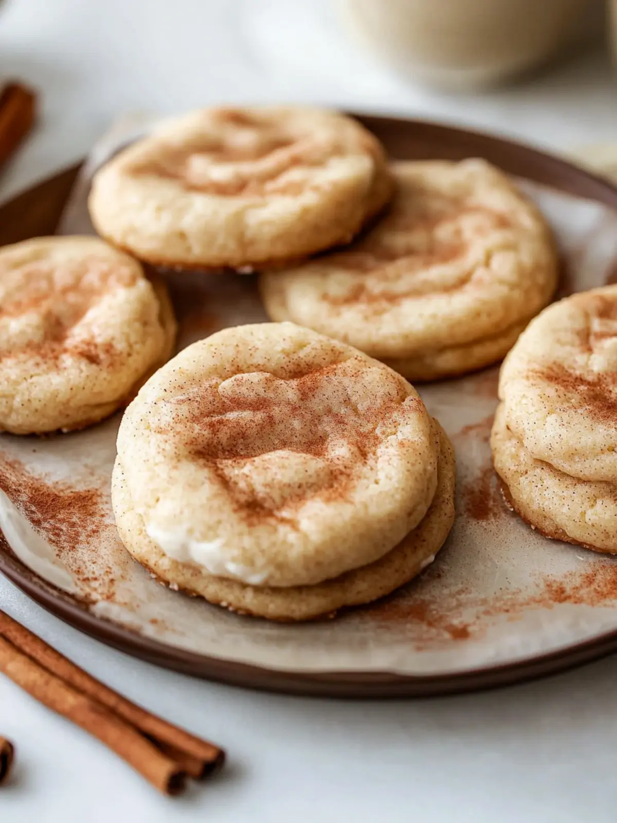 These cinnamon cheesecake cookies are our new favorite recipe