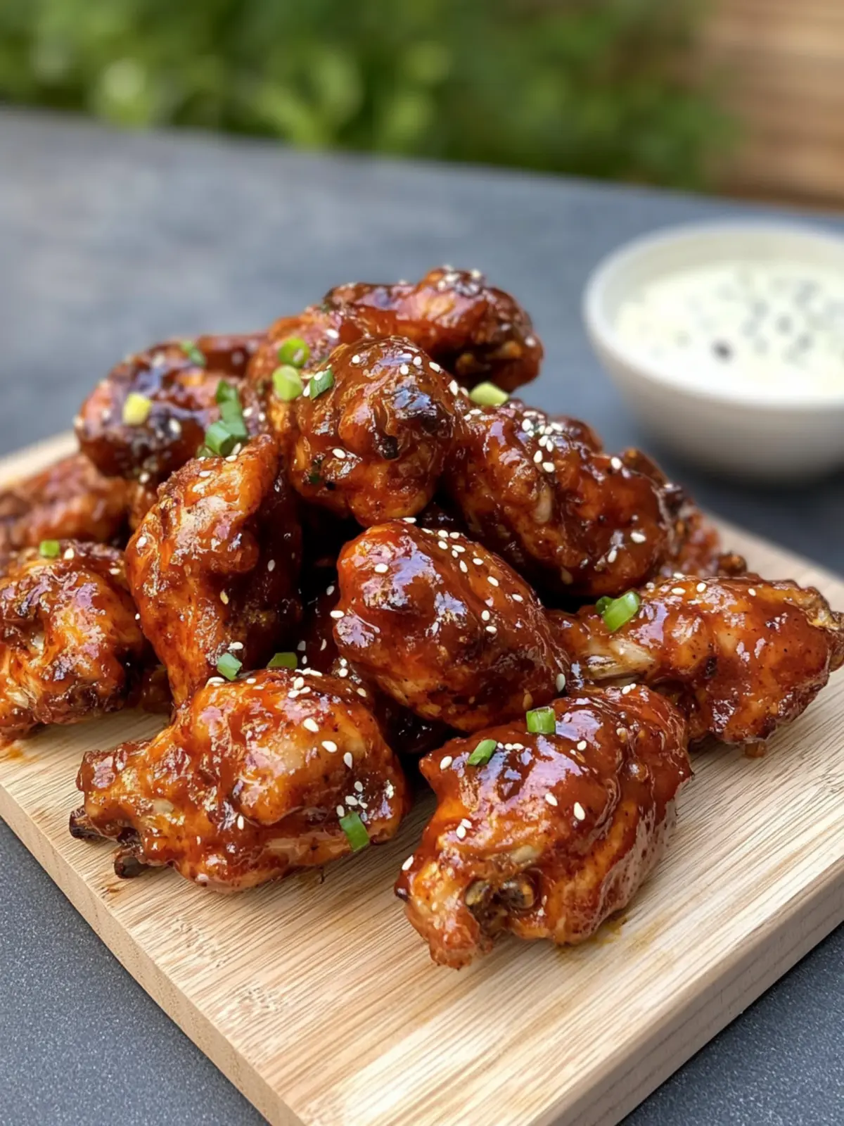 Try it out vegan and test these crispy vegan cauliflower wings with BBQ sauce
