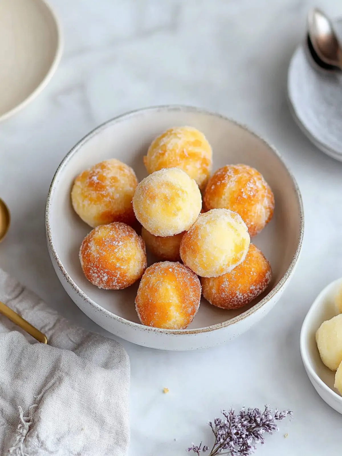 Fluffige Quarkbällchen aus dem Airfryer: süß wie vom Bäcker, nur ohne Aufwand