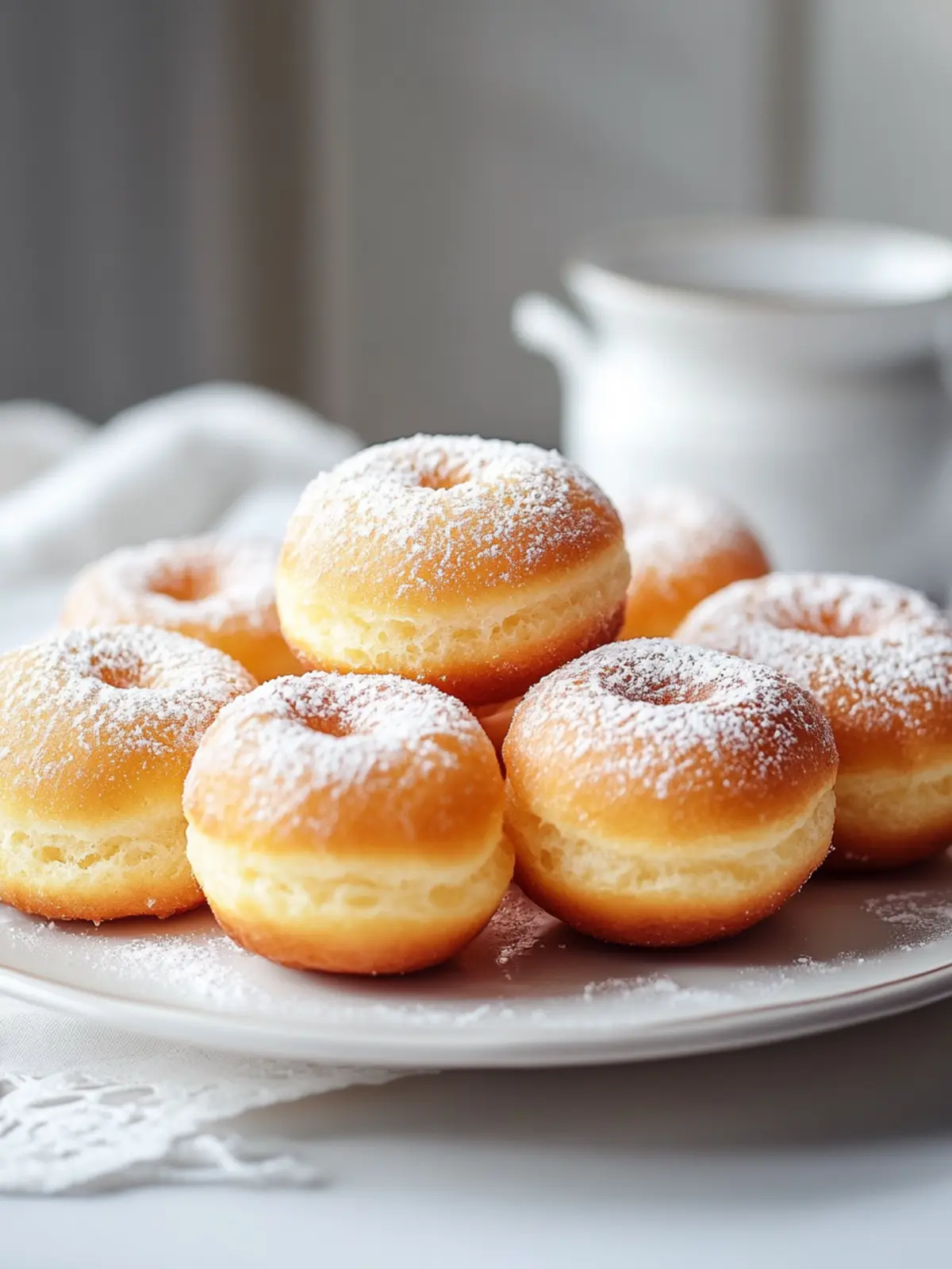 Heißluftfritteuse Krapfen