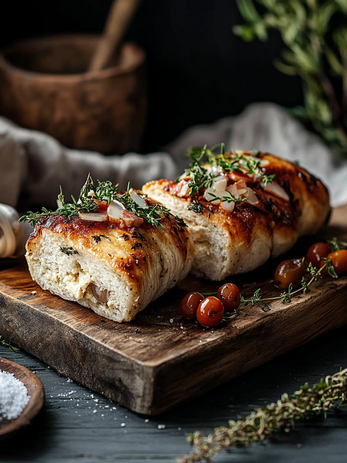 Hähnchenbrust im Speckmantel