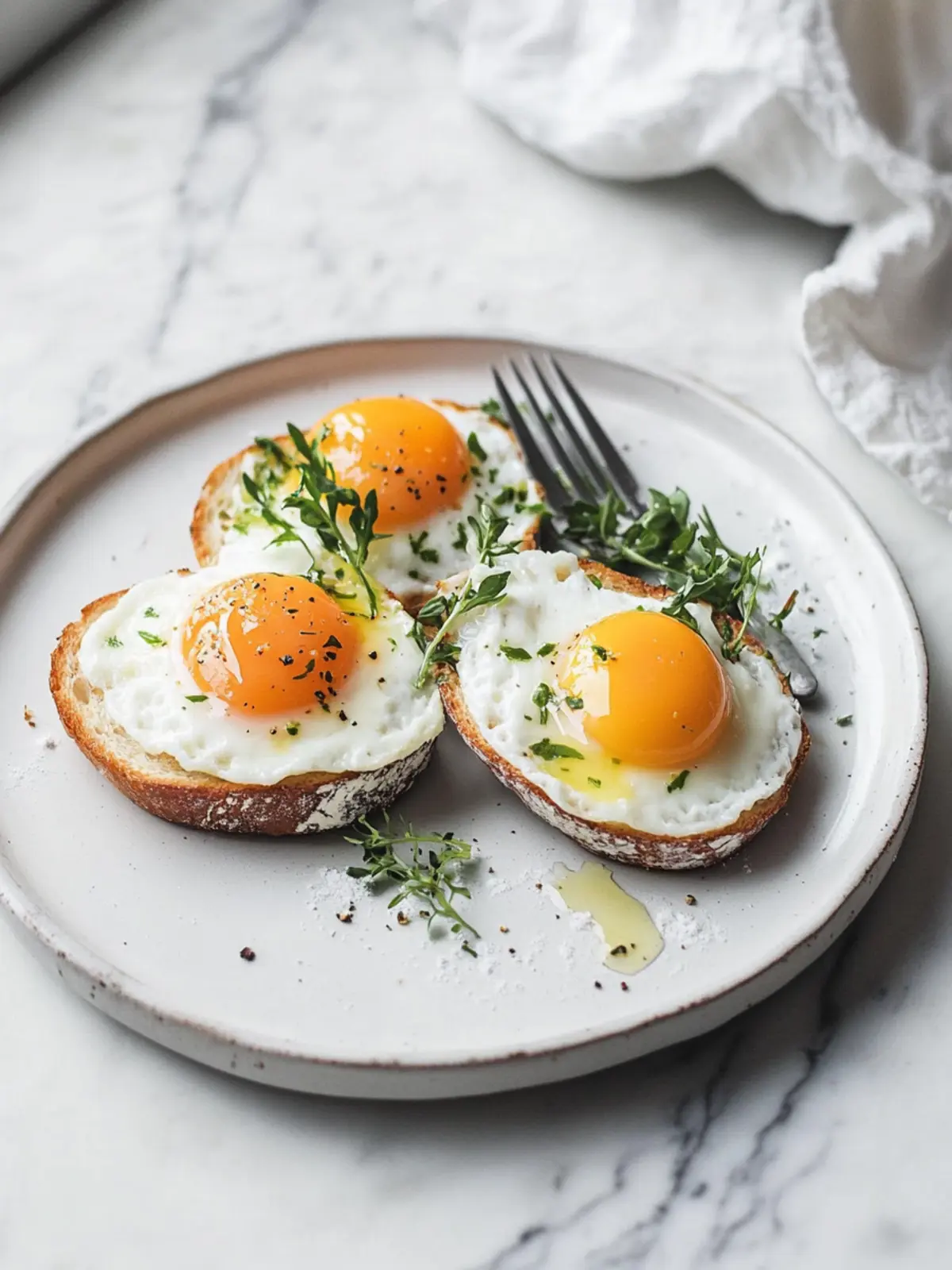 Gebackene Eier aus der Heißluftfritteuse