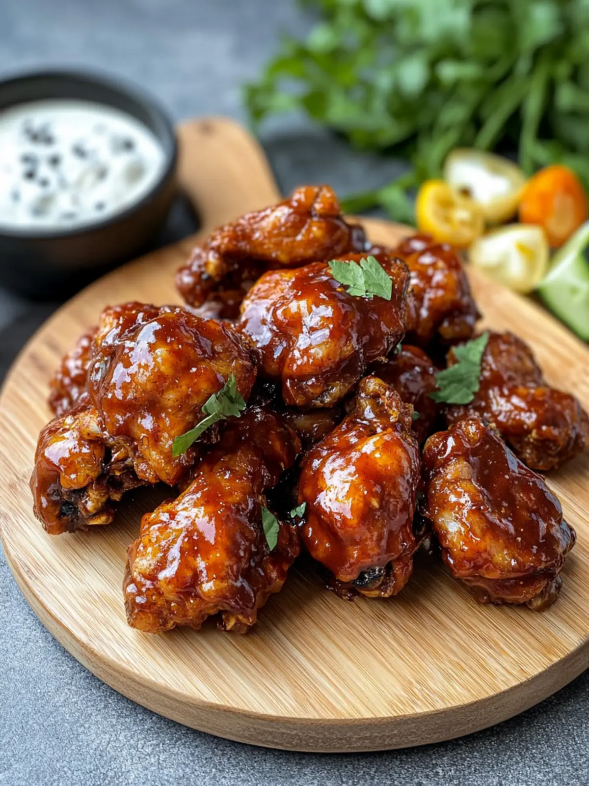 Try it out vegan and test these crispy vegan cauliflower wings with BBQ sauce