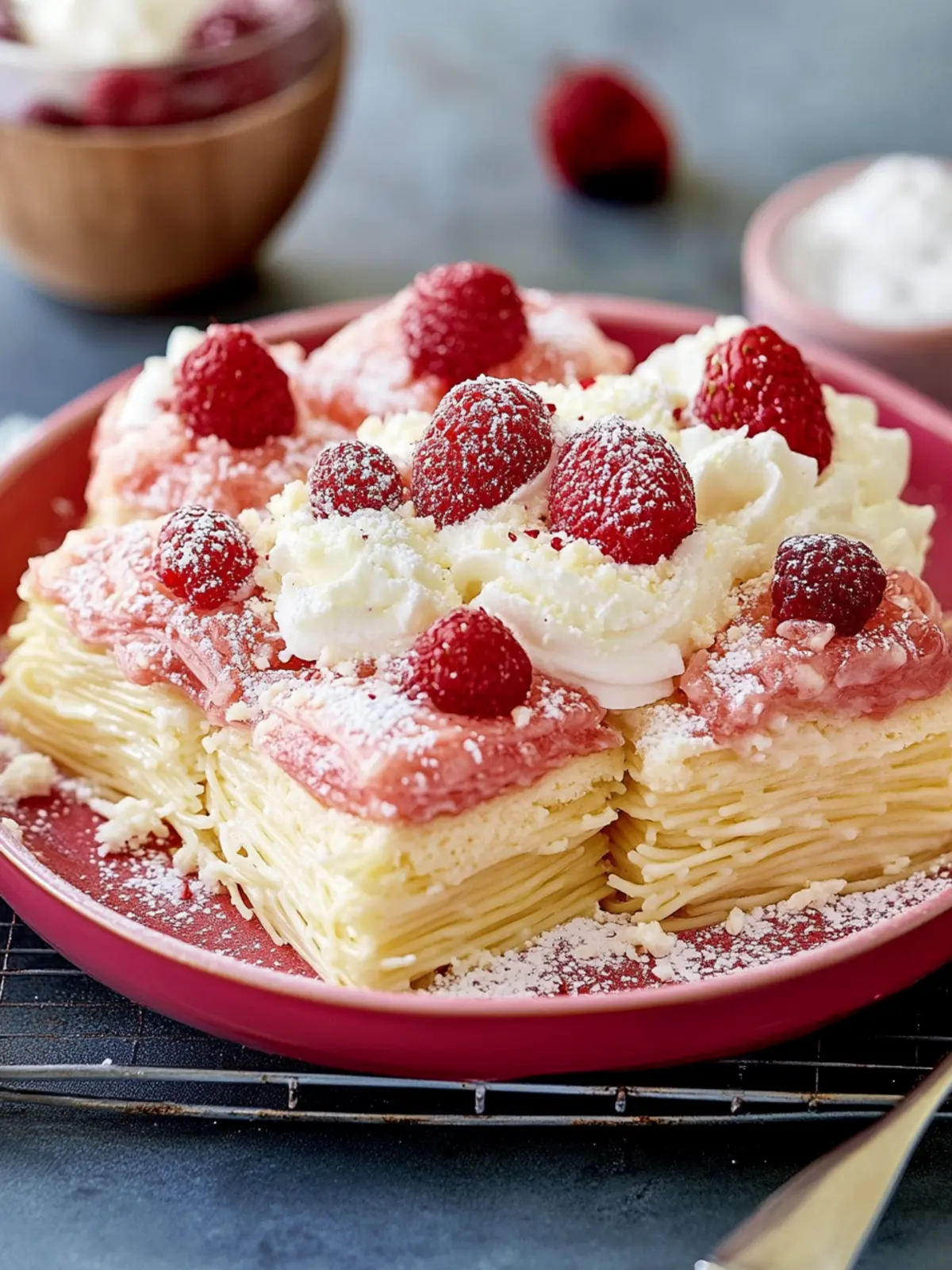 Die Spaghetti-Eis-Schnitten sind mehr als nur ein Kuchen