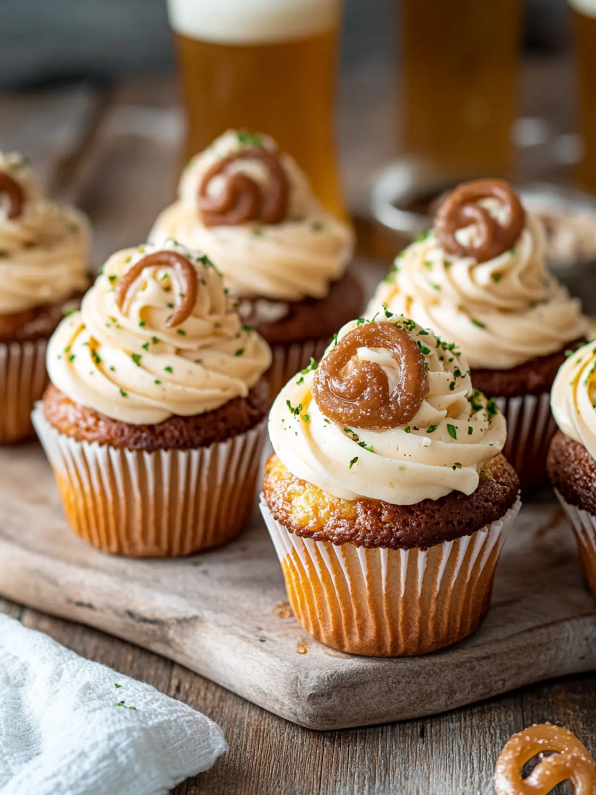These hearty cupcakes bring you directly to the festival
