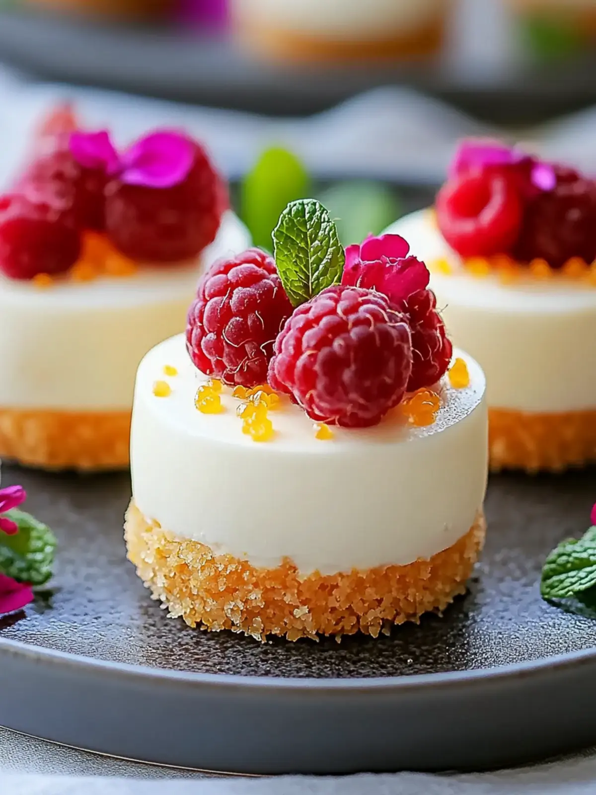 Mini-Zitronen-Cheesecakes – Fruchtiger No-Bake Genuss
