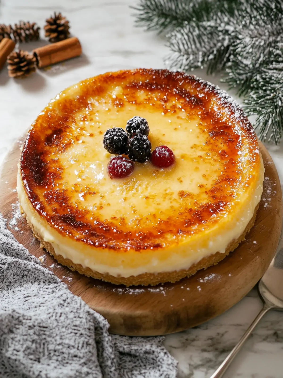 Crème Brûlée Käsekuchen
