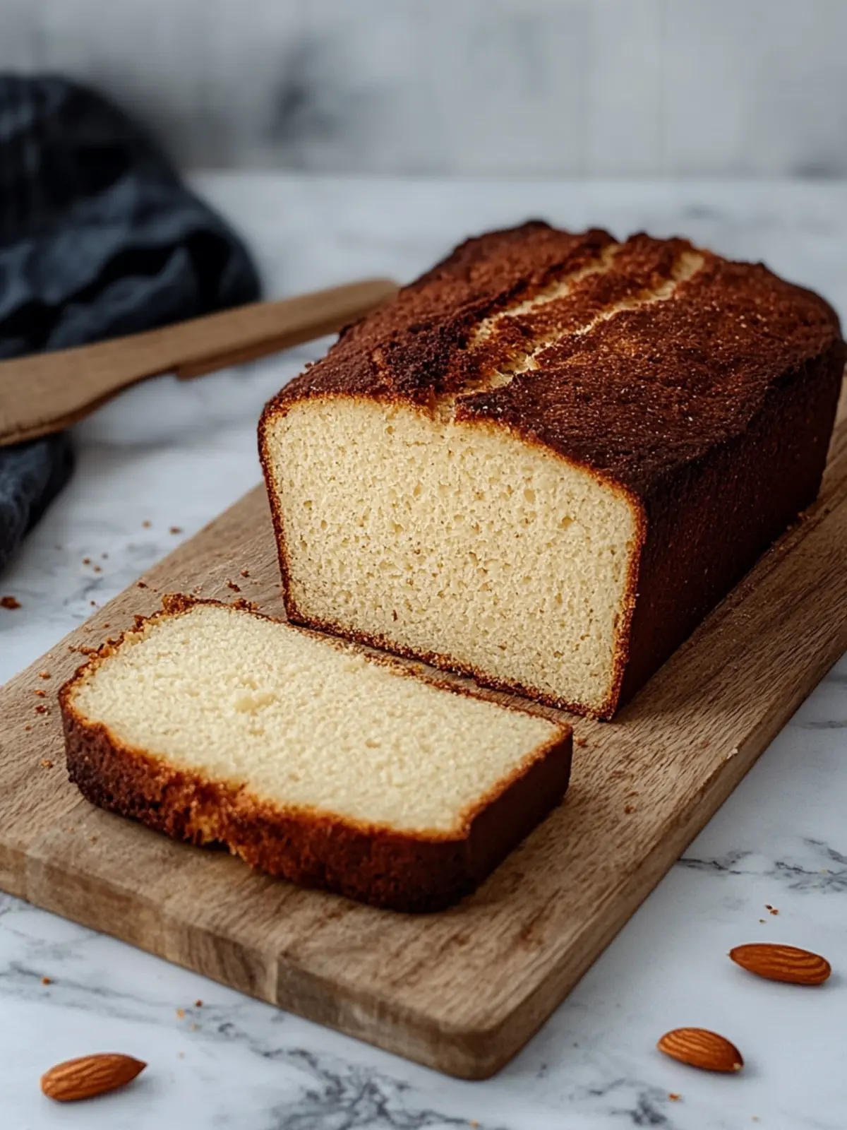 Low Carb Brot mit Quark und Mandelmehl