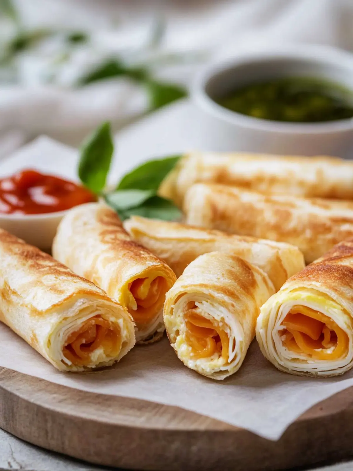 Roll-up-Sandwiches with cheese: Quick recipe for your next snack enjoyment