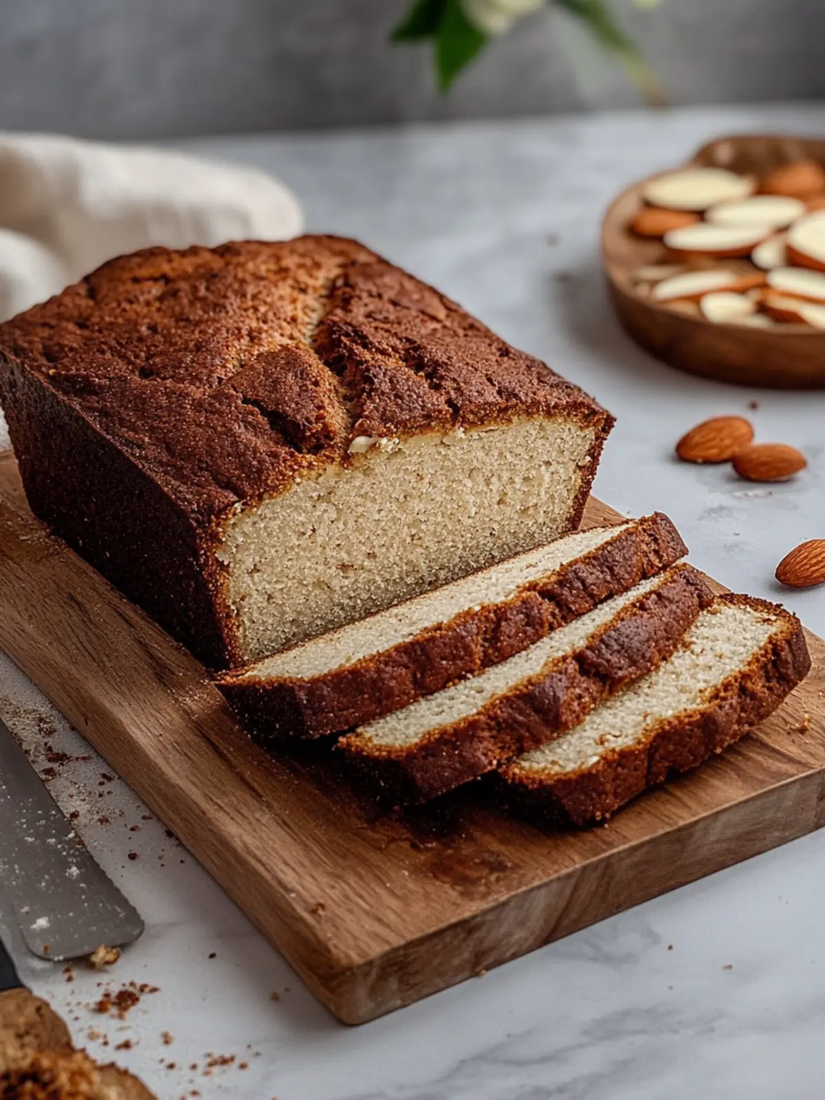 Low Carb Brot mit Quark und Mandelmehl