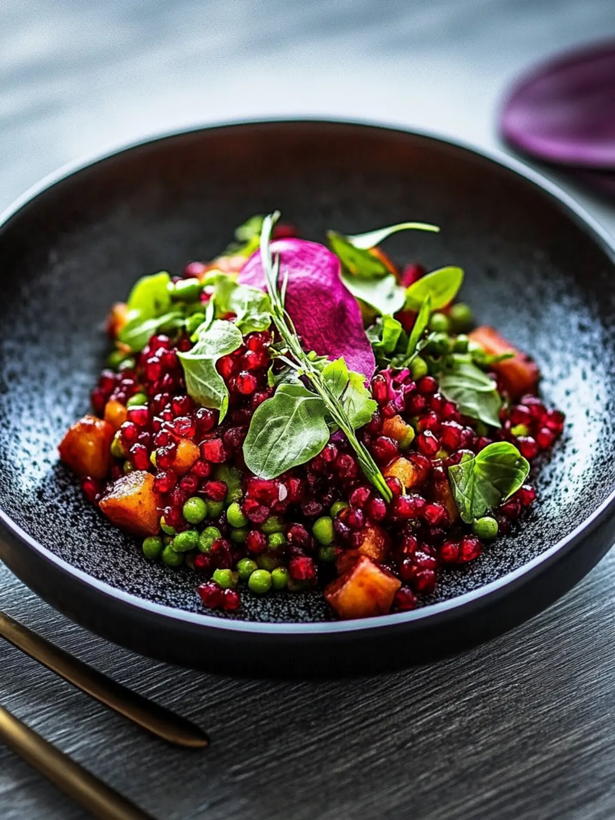 Rote Linsen-Salat mit Roter Bete