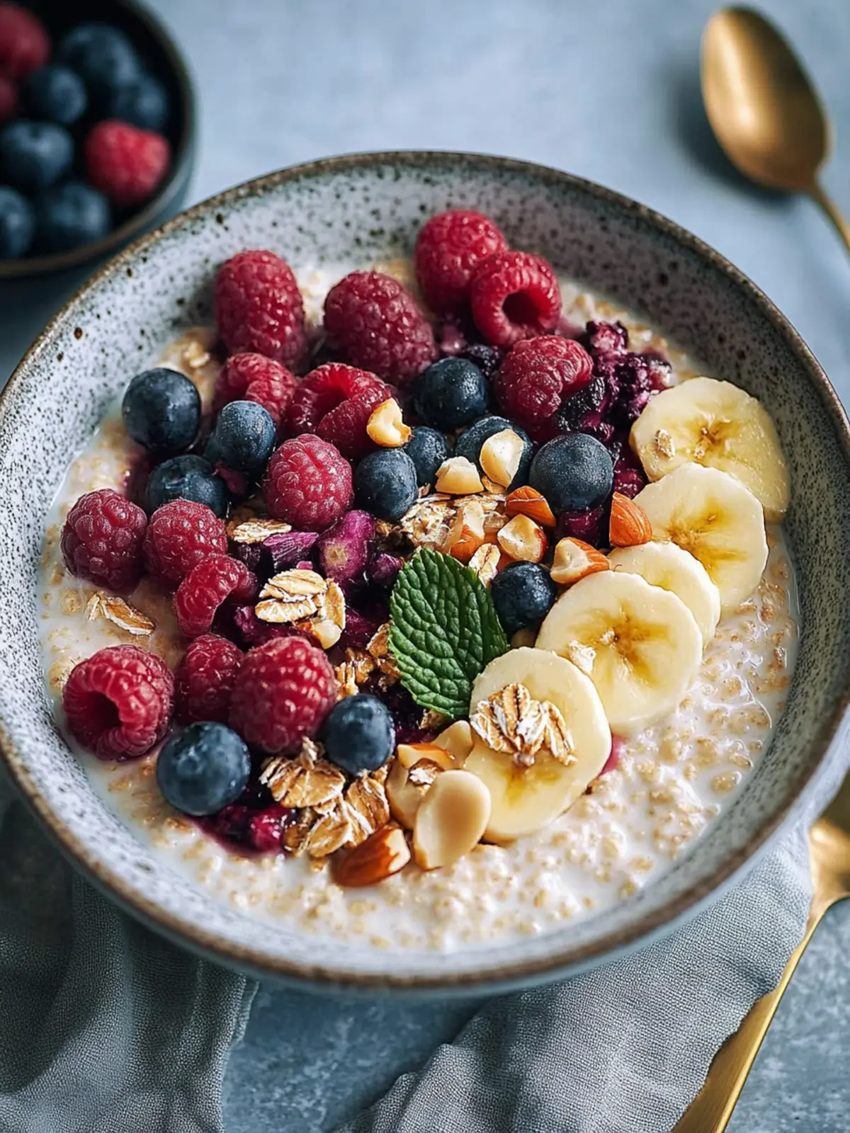 Joghurt Porridge Schüssel gesund: Das perfekte Frühstück für einen guten Start