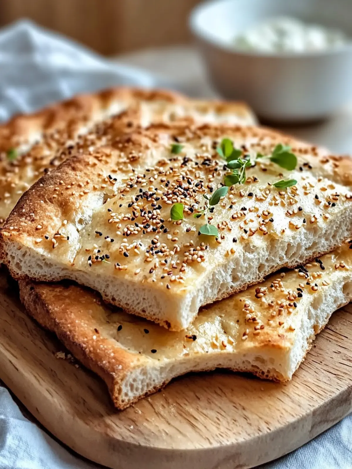 Keto Hüttenkäse Fladenbrot: Einfach und lecker