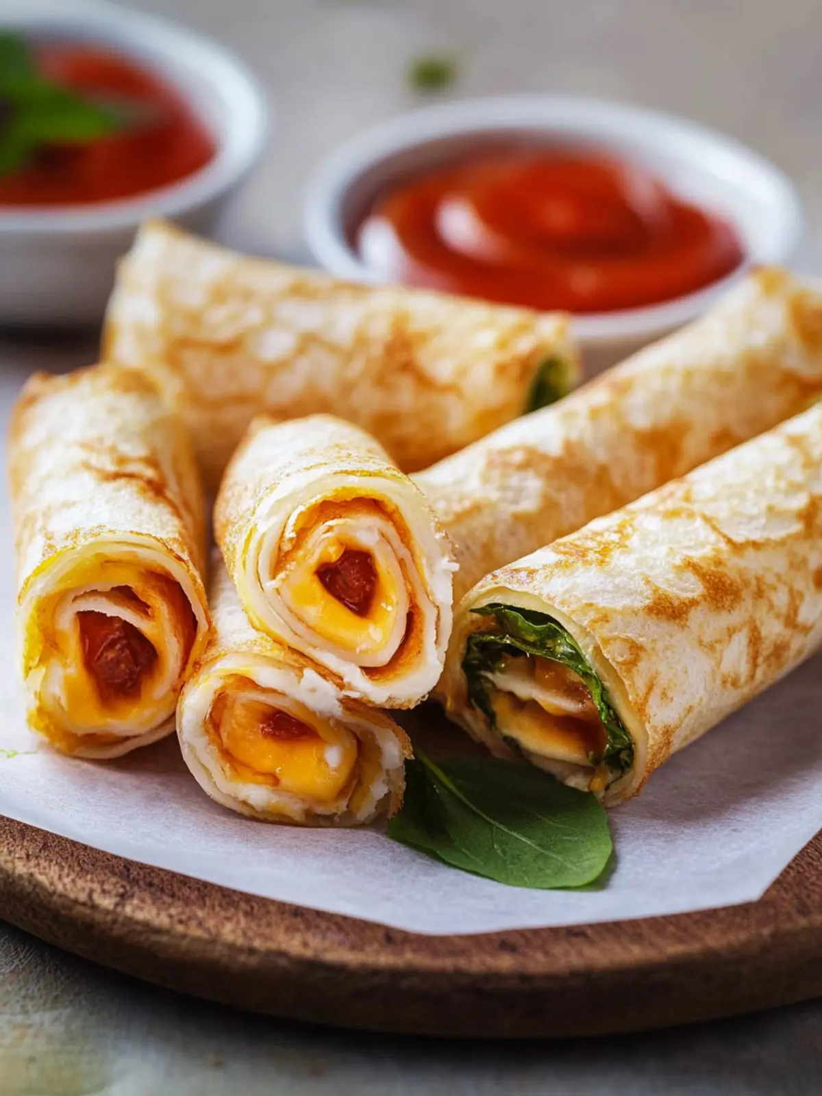 Roll-up-Sandwiches with cheese: Quick recipe for your next snack enjoyment