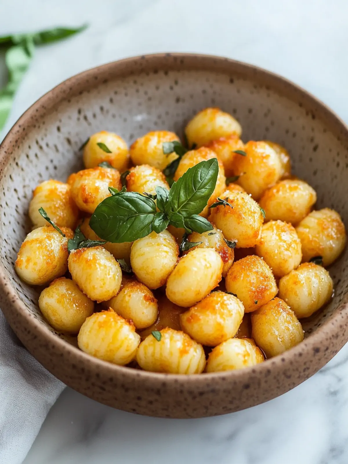 Gnocchi from the hot air fryer