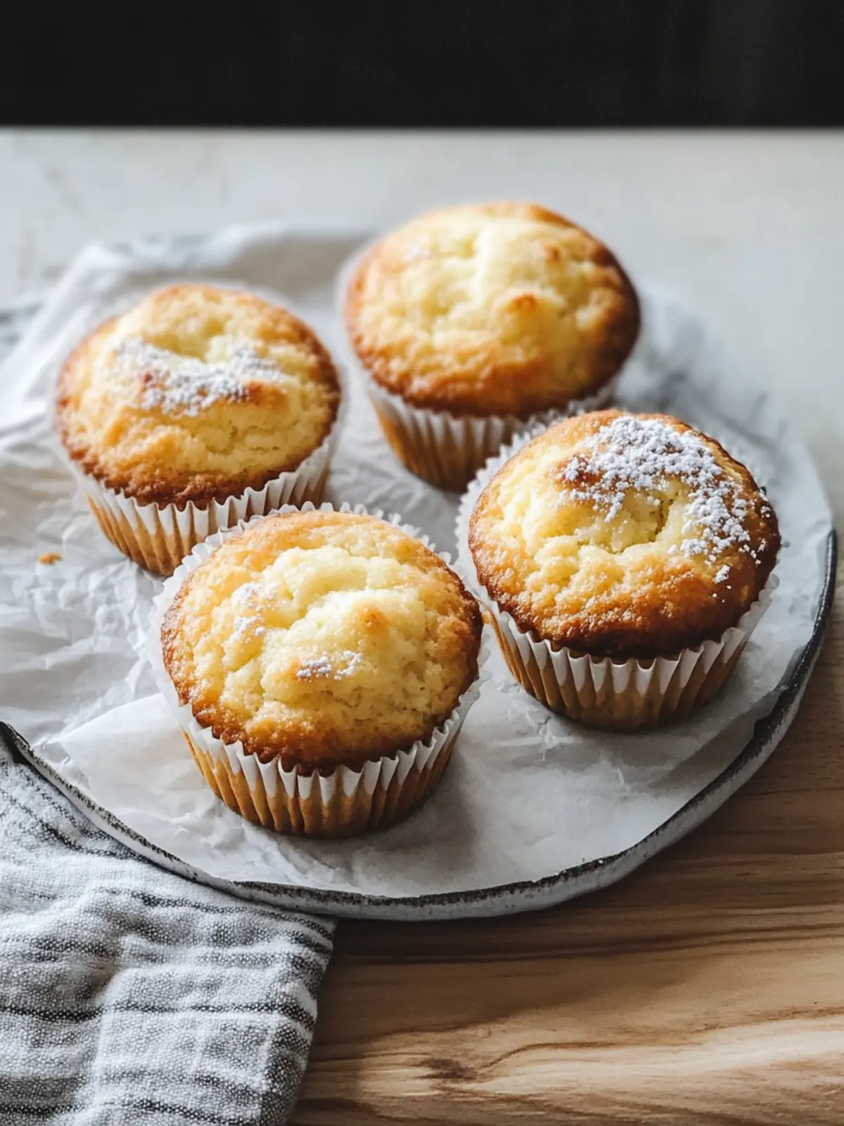 Cheesecake-Muffins aus der Heißluftfritteuse
