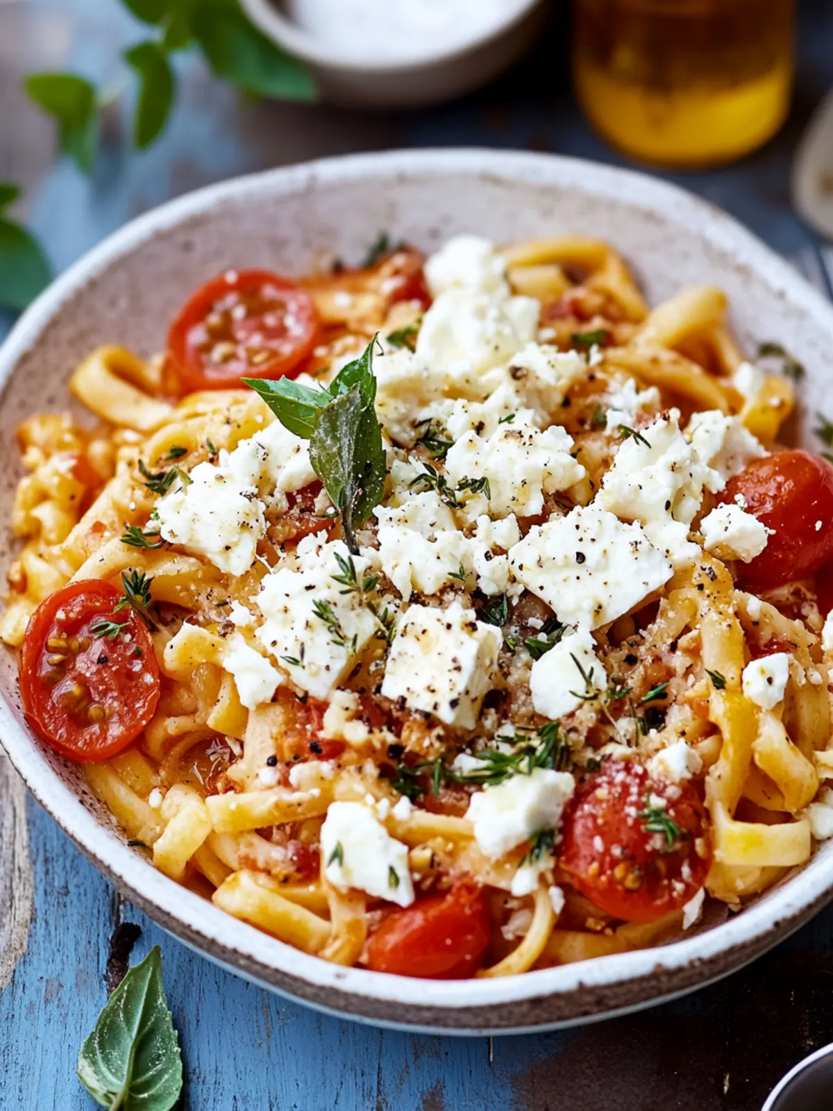 Griechischer Hack-Nudel-Auflauf mit Feta (Kritharaki-Auflauf)