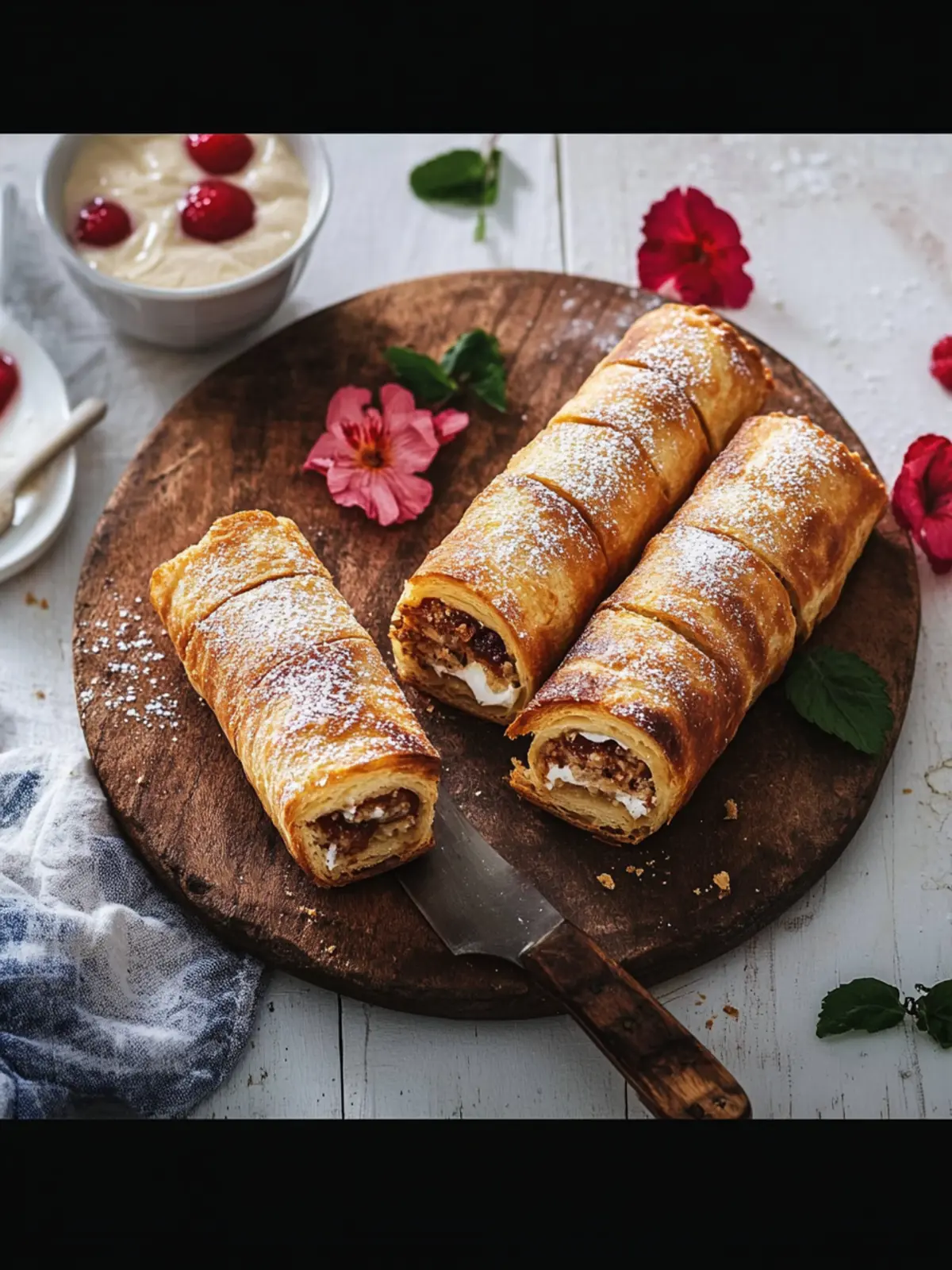 Französische Toastrollen