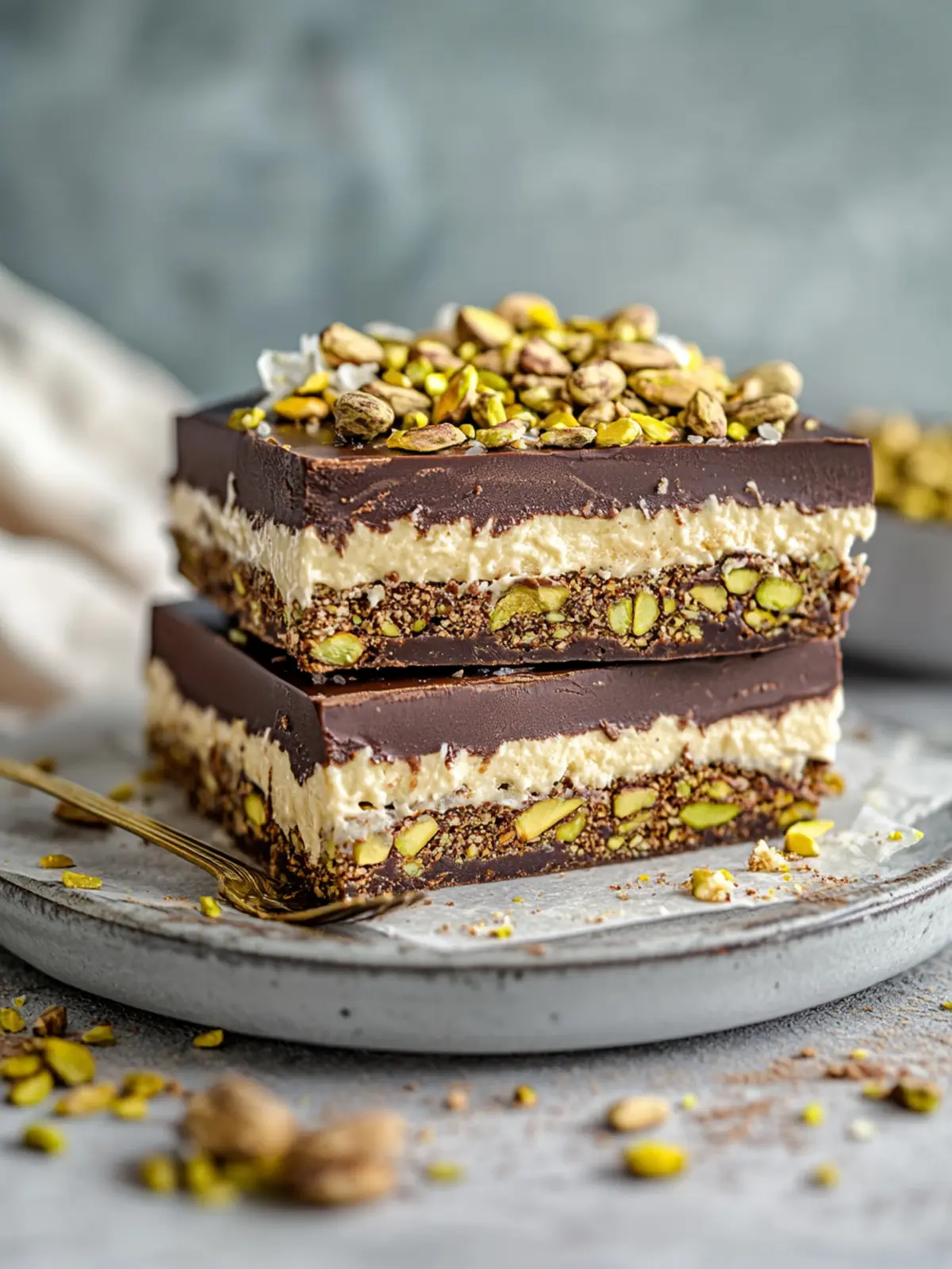 Dubai Schokolade mit Pistazie