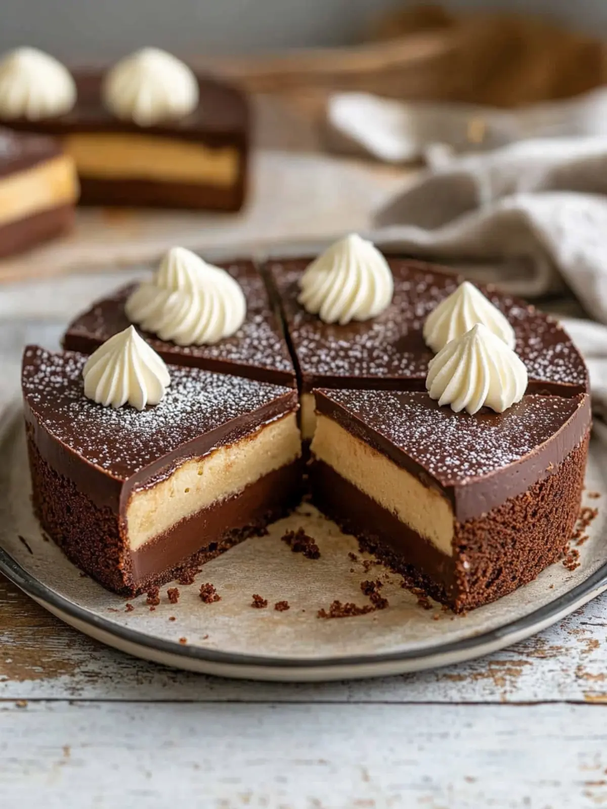 Schokoladenkuchen trifft Pudding – ein Traum für Naschkatzen