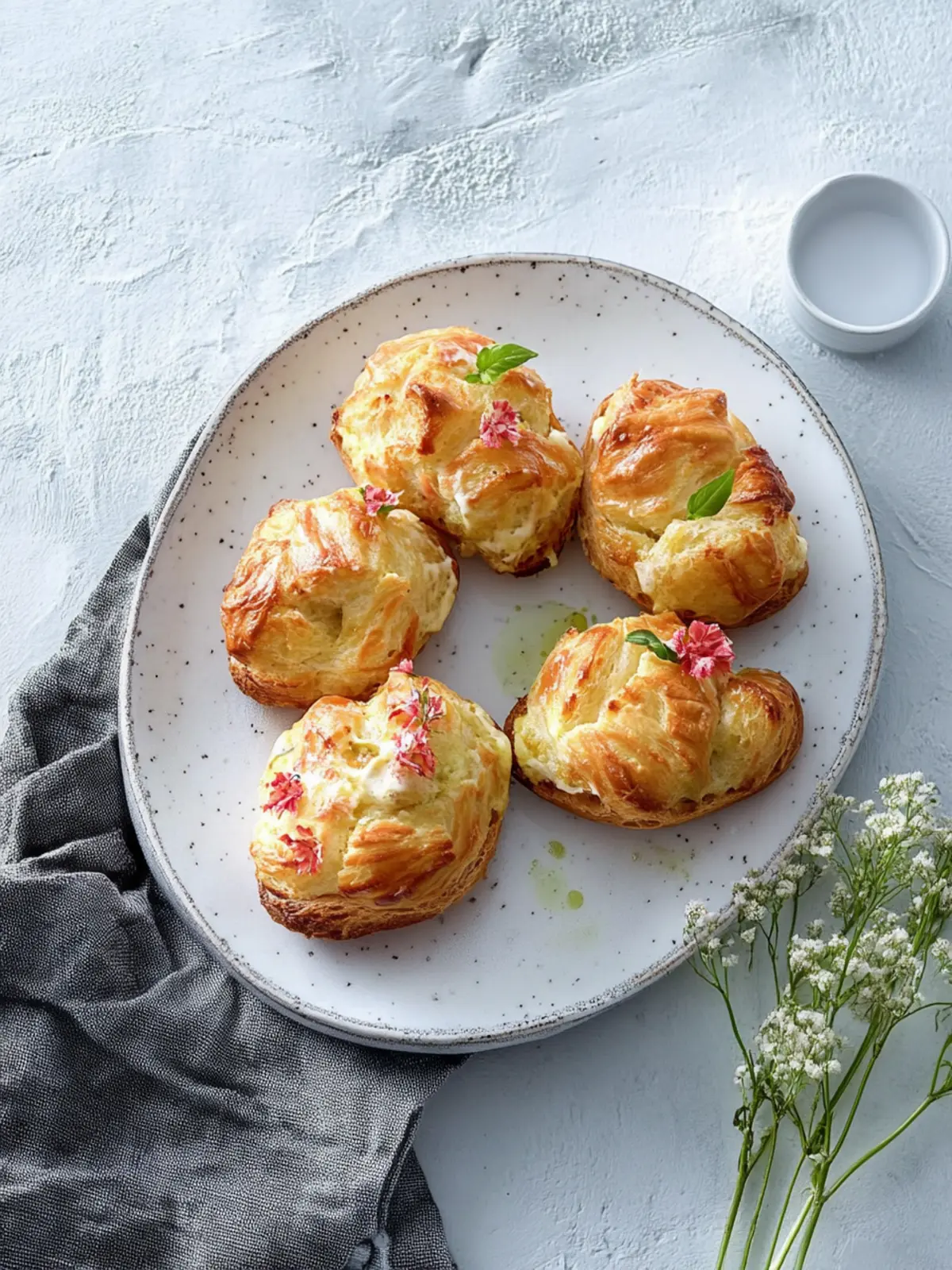 Überbackene Ofenkartoffel