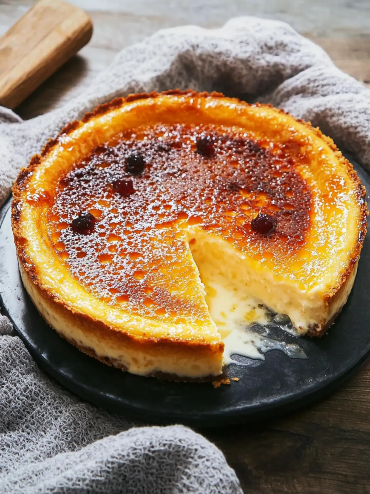 Crème Brûlée Käsekuchen