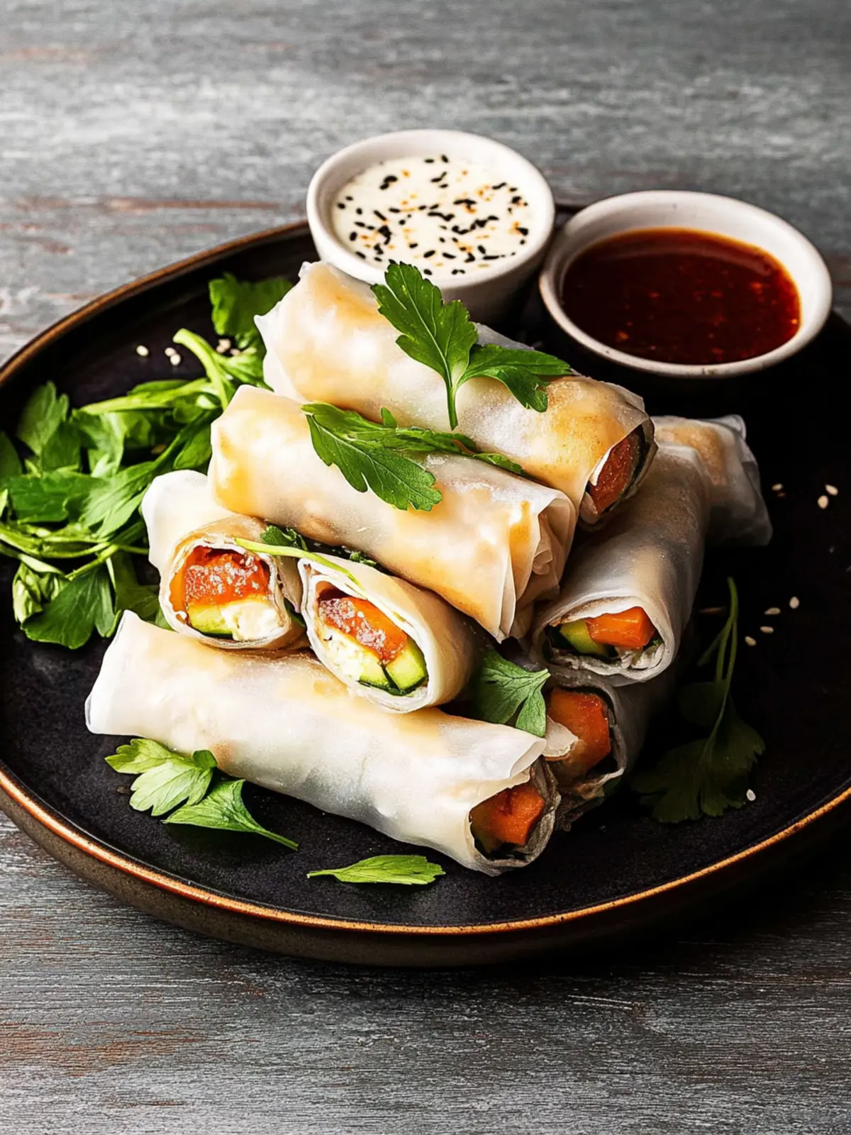 Frühlingsrollen aus dem Airfryer