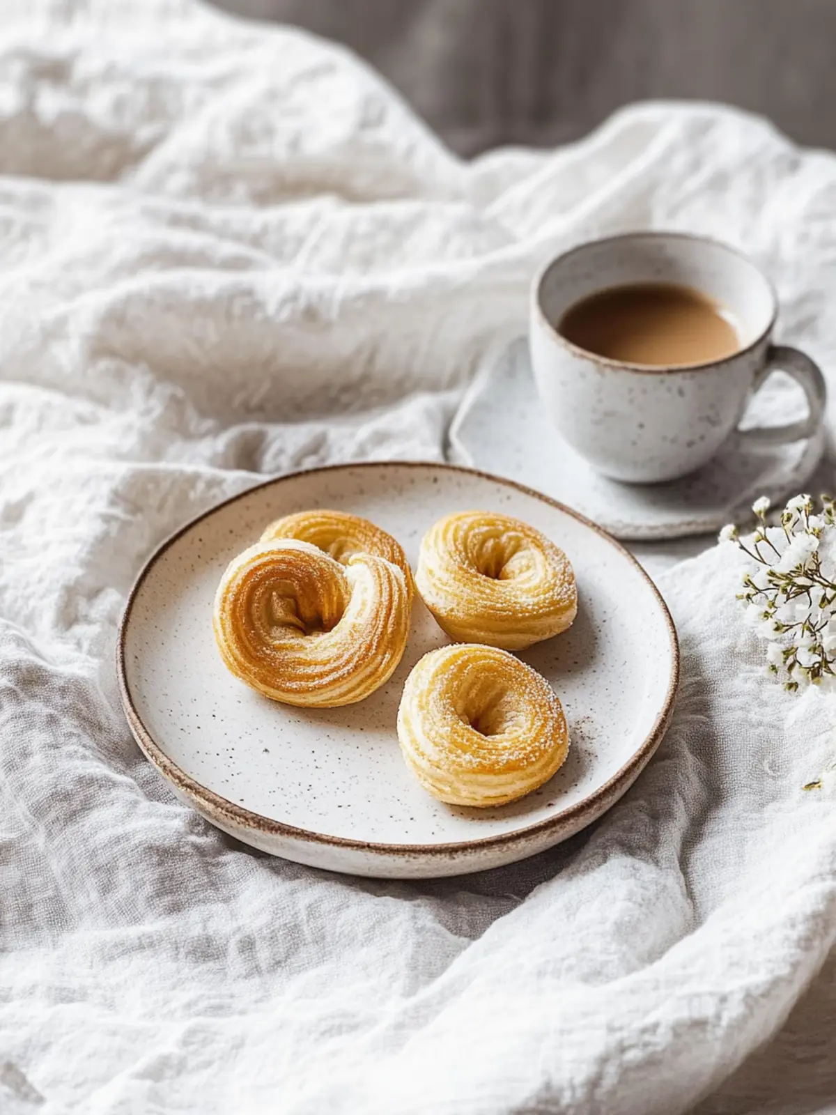 To coffee, tea or just in between, sweet pig ears are always a treat