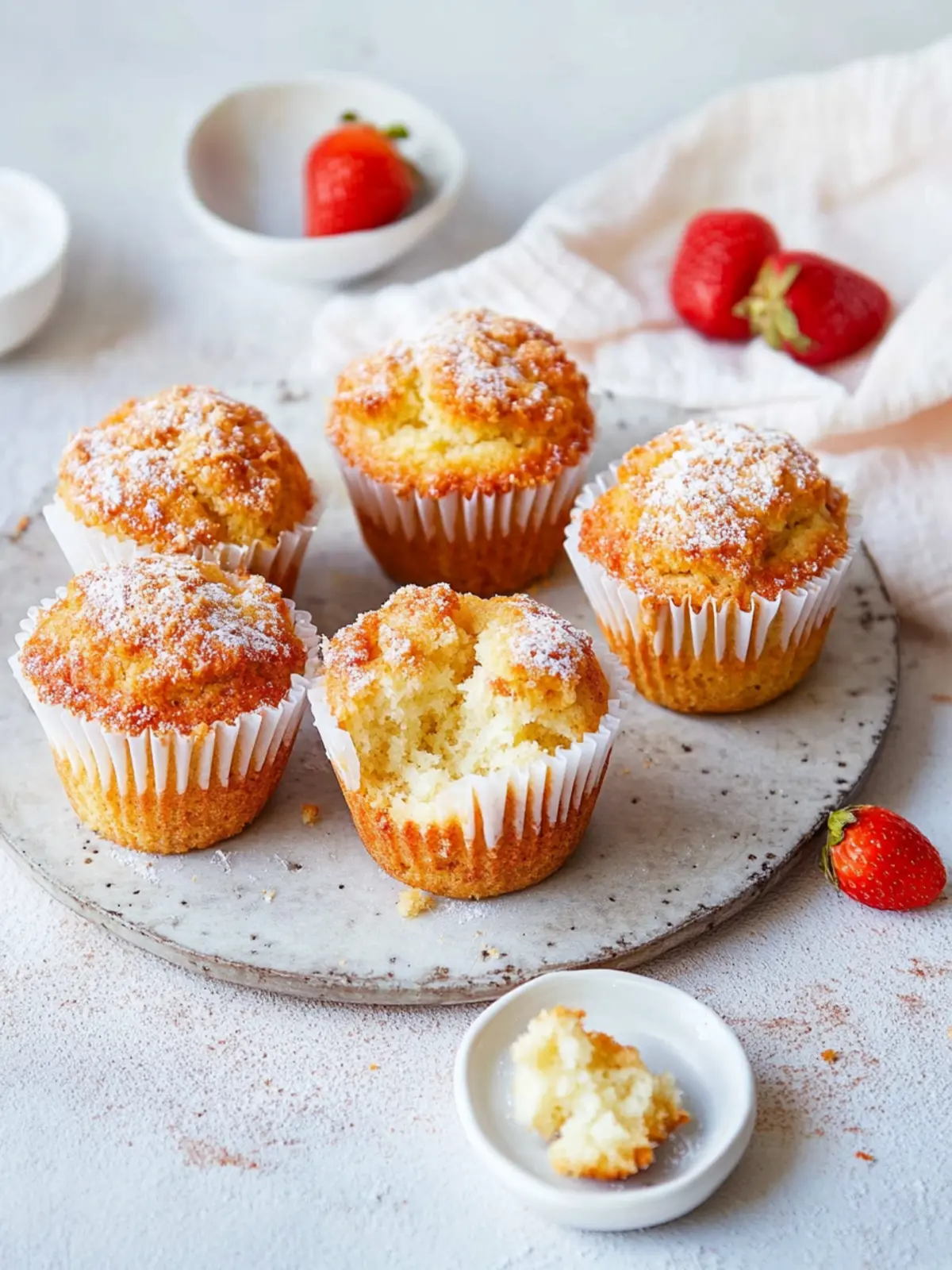 Karottenkuchen-Muffins (Mit einer Frischkäsefüllung)