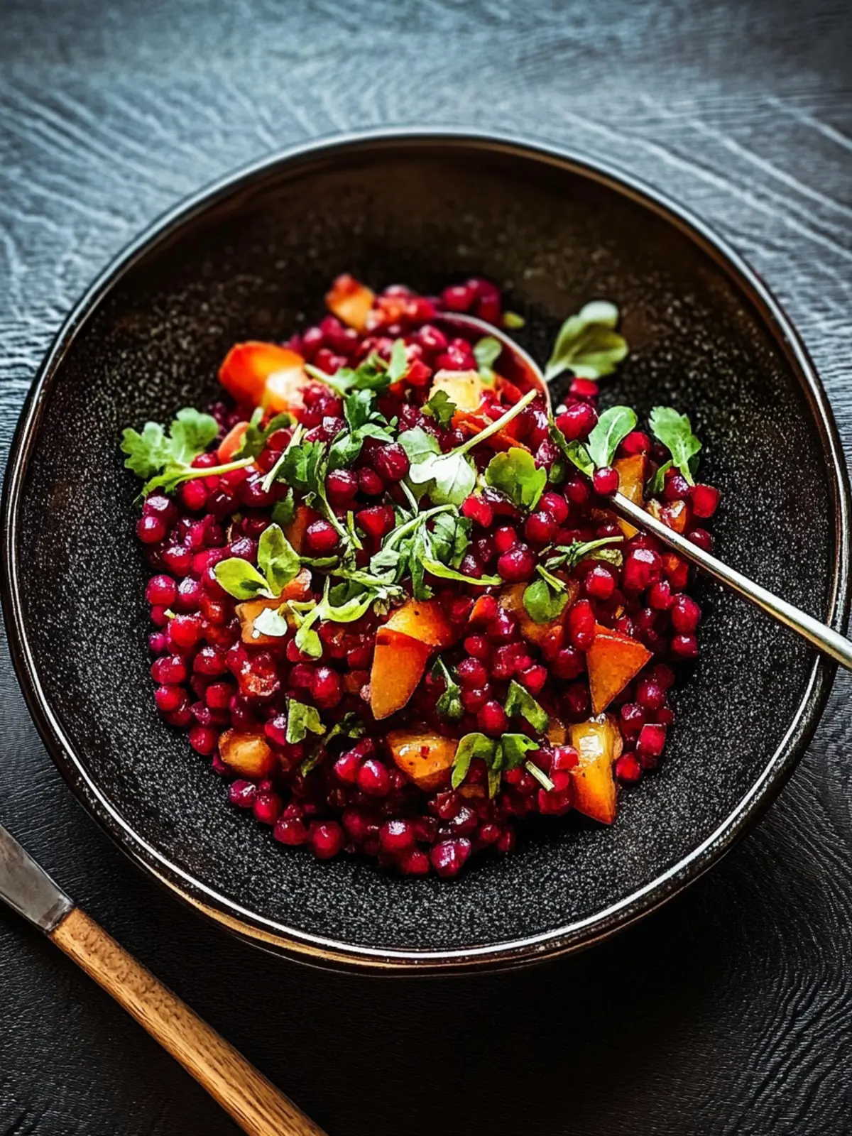 Rote Linsen-Salat mit Roter Bete
