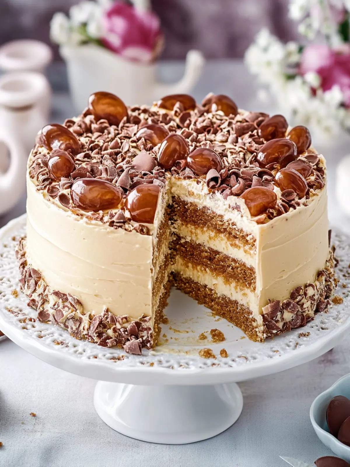 Nougat-Toffee-Torte