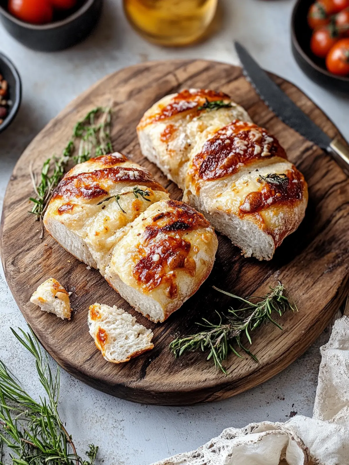 Hähnchenbrust im Speckmantel