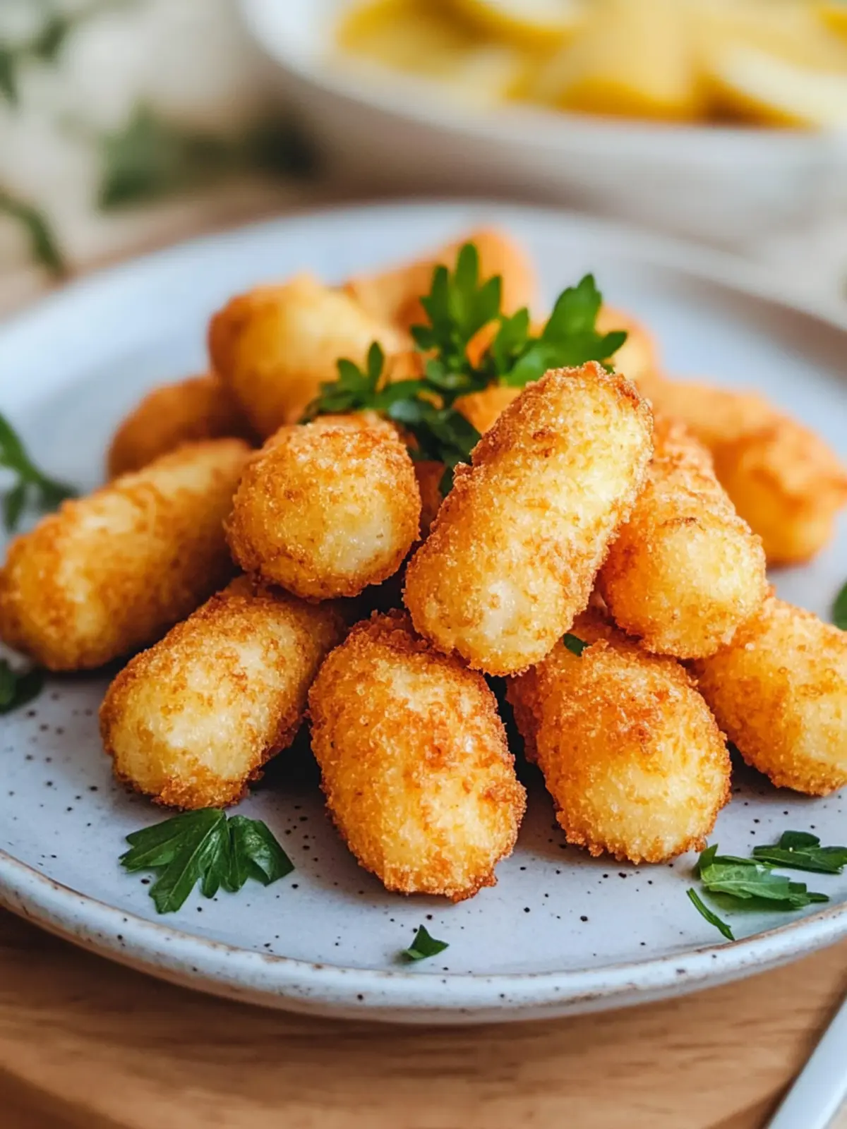Kroketten aus der Heißluftfritteuse